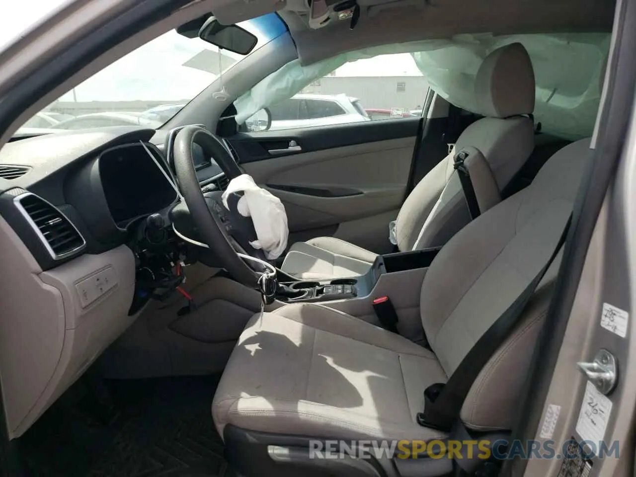7 Photograph of a damaged car KM8J2CA48LU202997 HYUNDAI TUCSON 2020