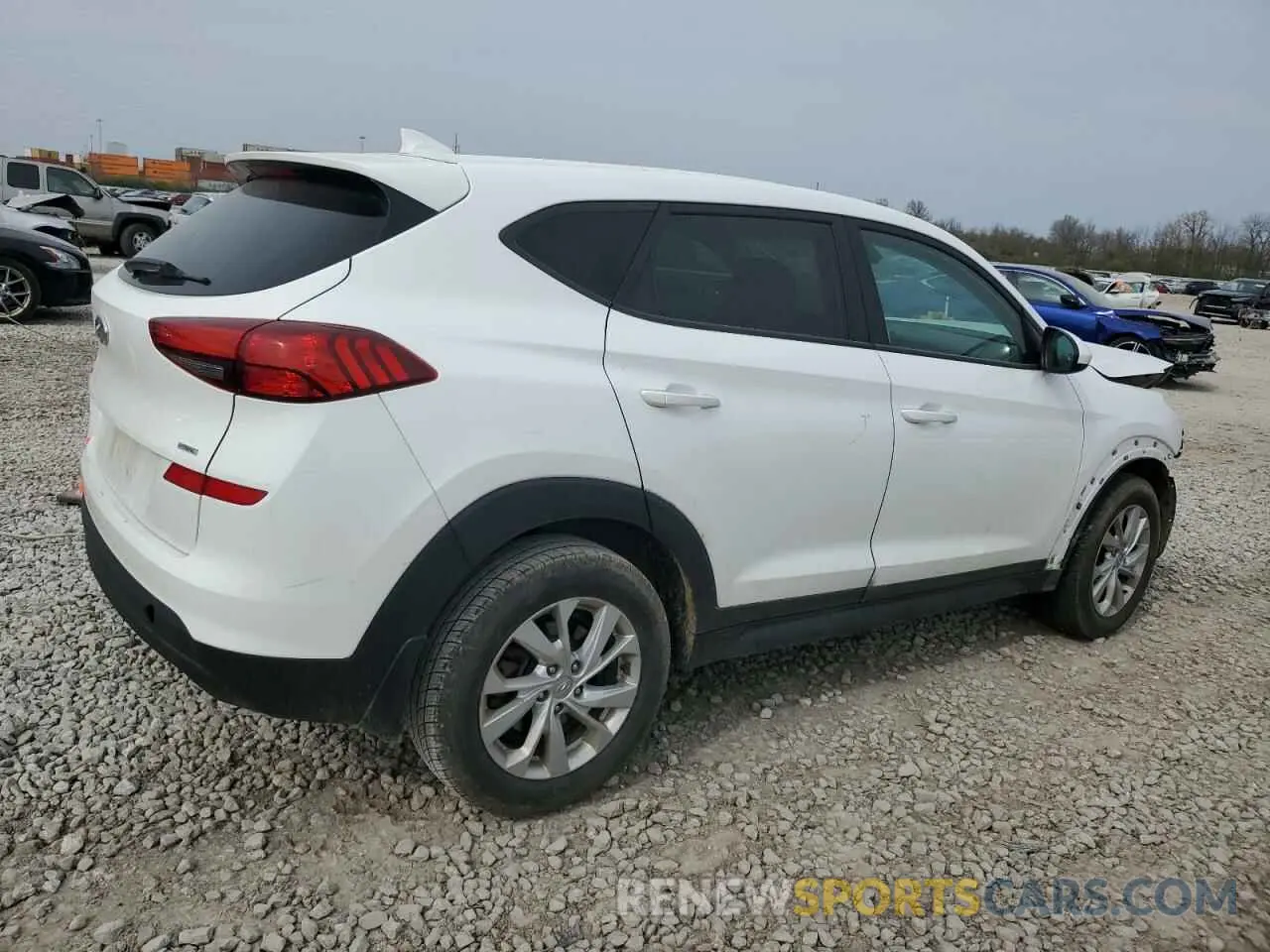 3 Photograph of a damaged car KM8J2CA49LU100432 HYUNDAI TUCSON 2020