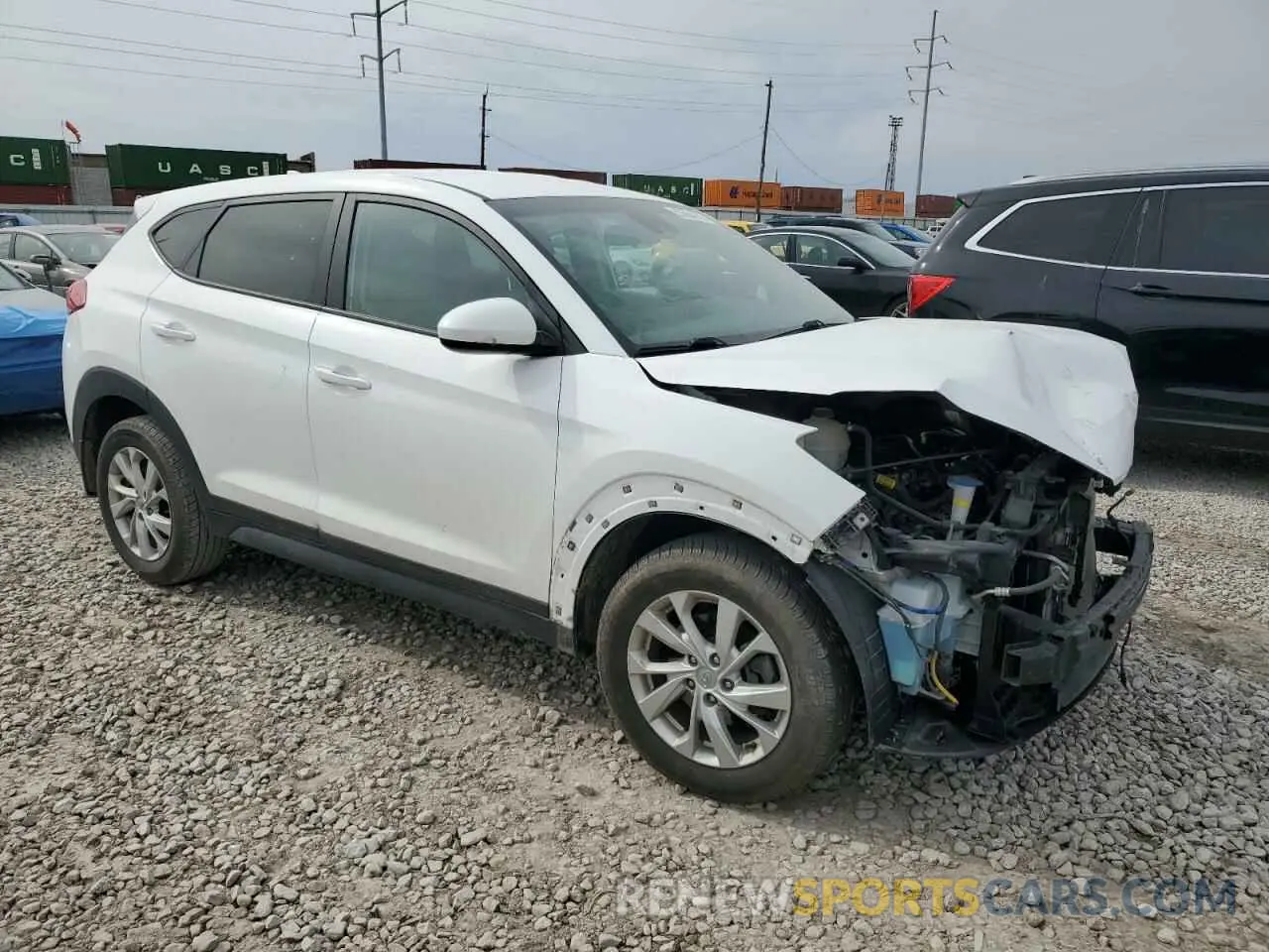 4 Photograph of a damaged car KM8J2CA49LU100432 HYUNDAI TUCSON 2020