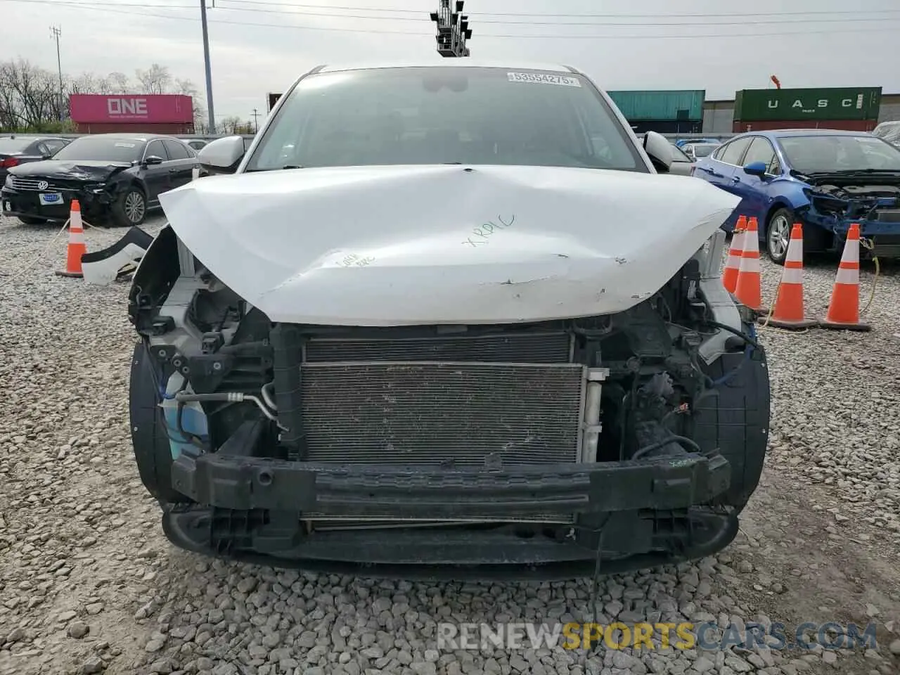 5 Photograph of a damaged car KM8J2CA49LU100432 HYUNDAI TUCSON 2020