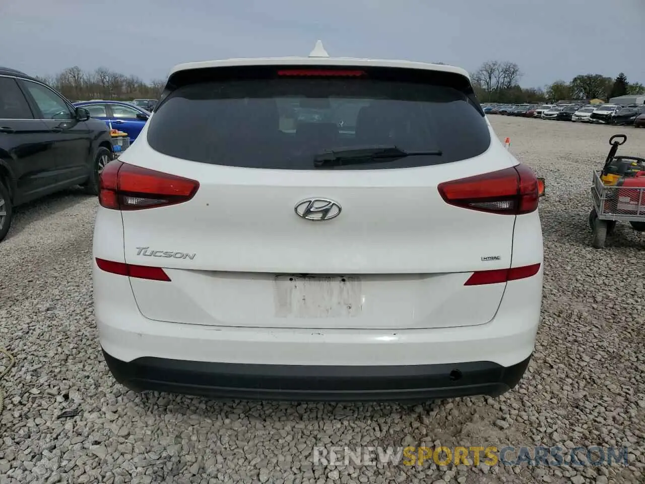6 Photograph of a damaged car KM8J2CA49LU100432 HYUNDAI TUCSON 2020
