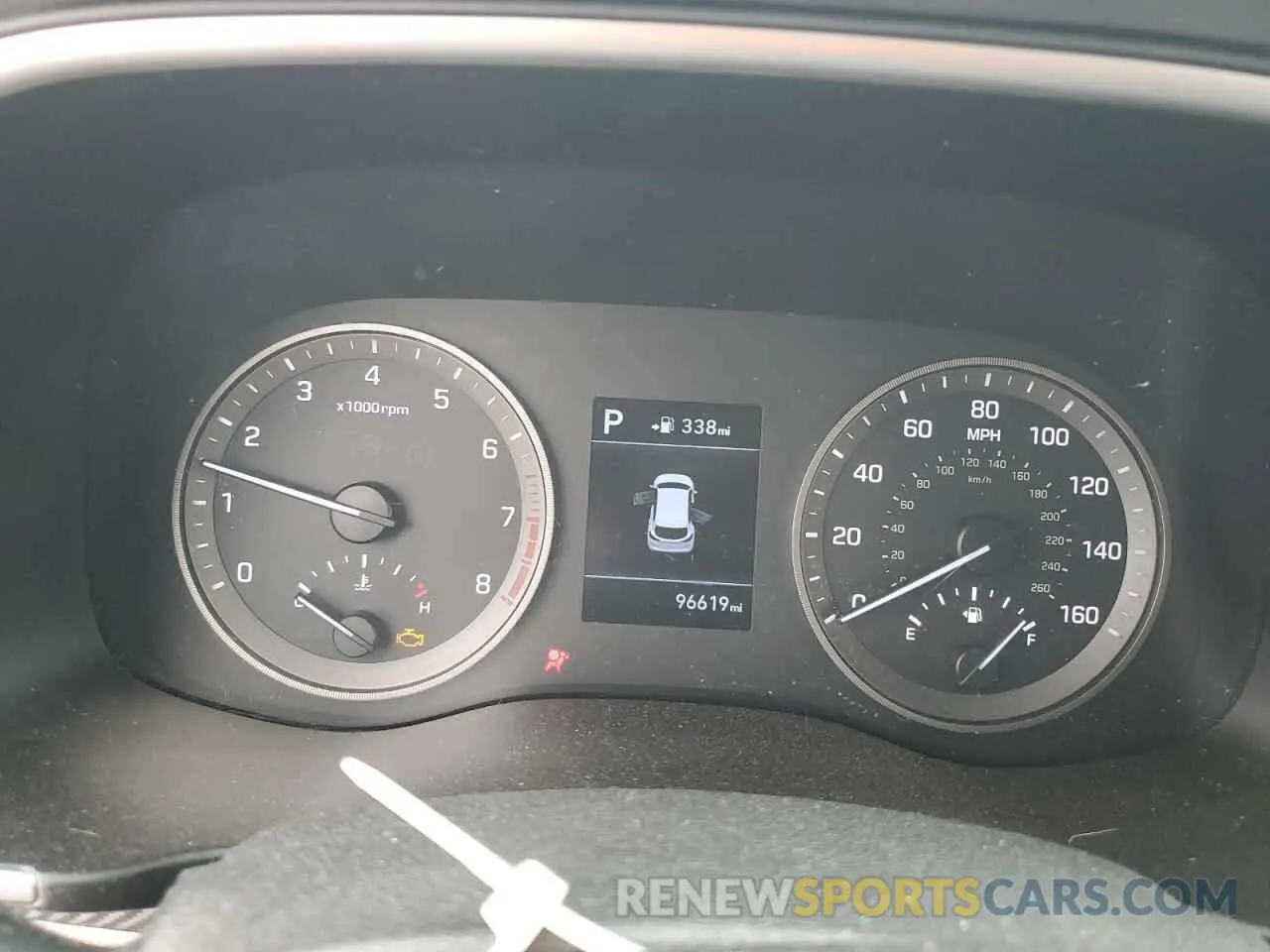 9 Photograph of a damaged car KM8J2CA49LU100432 HYUNDAI TUCSON 2020