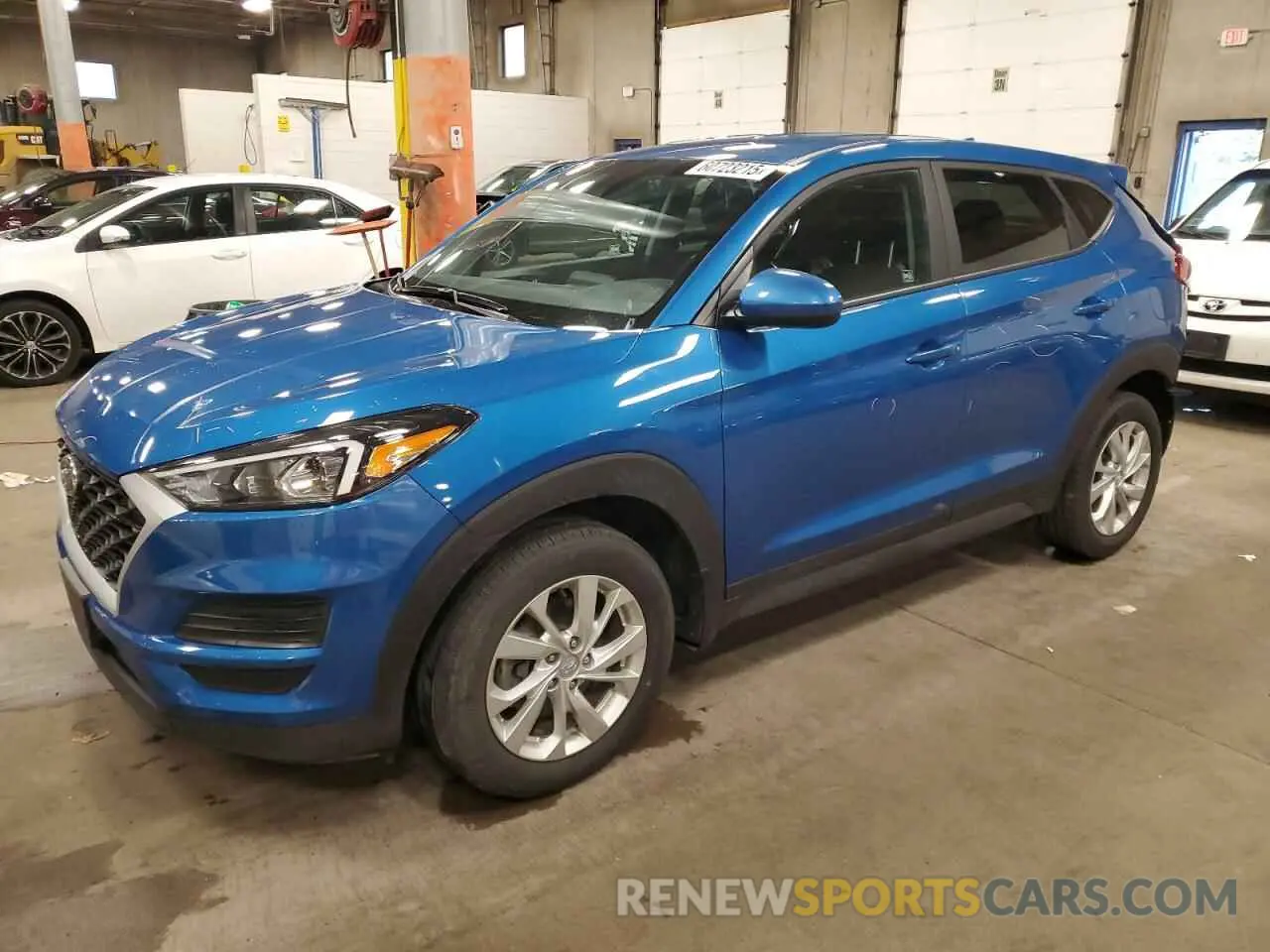 1 Photograph of a damaged car KM8J2CA49LU101712 HYUNDAI TUCSON 2020