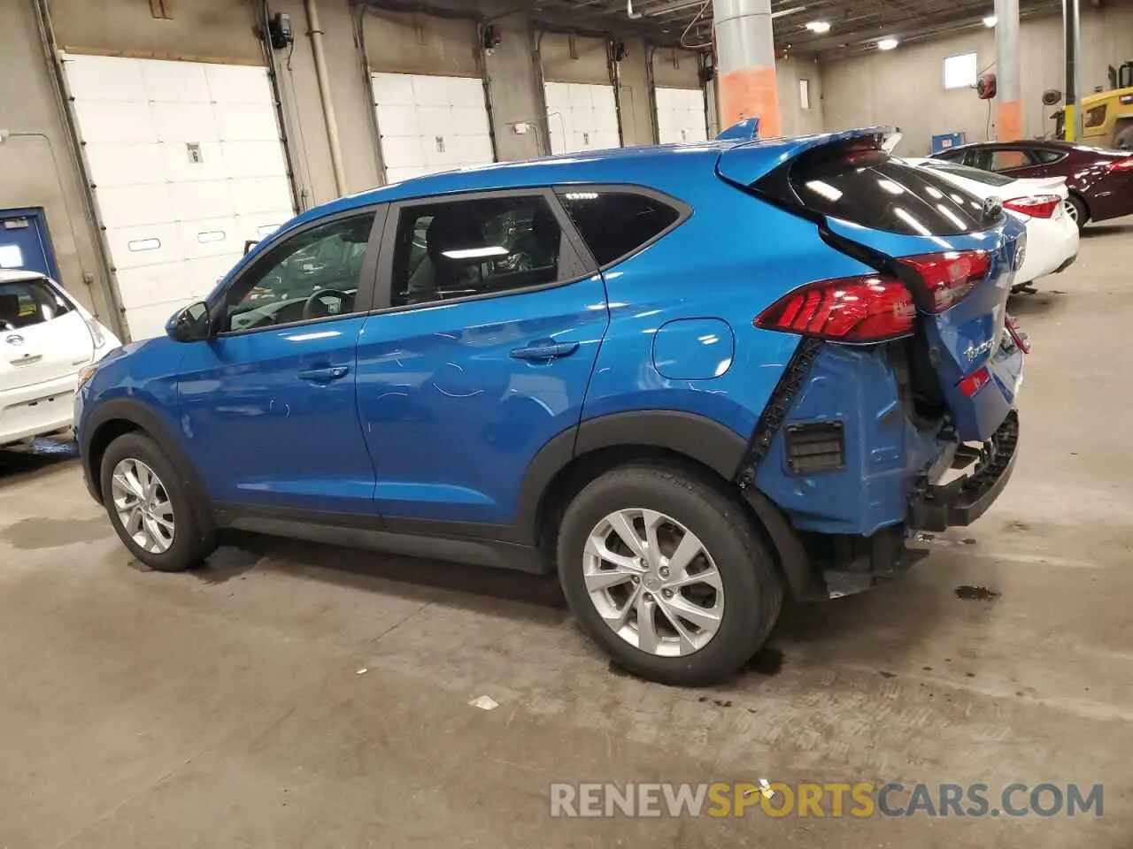 2 Photograph of a damaged car KM8J2CA49LU101712 HYUNDAI TUCSON 2020