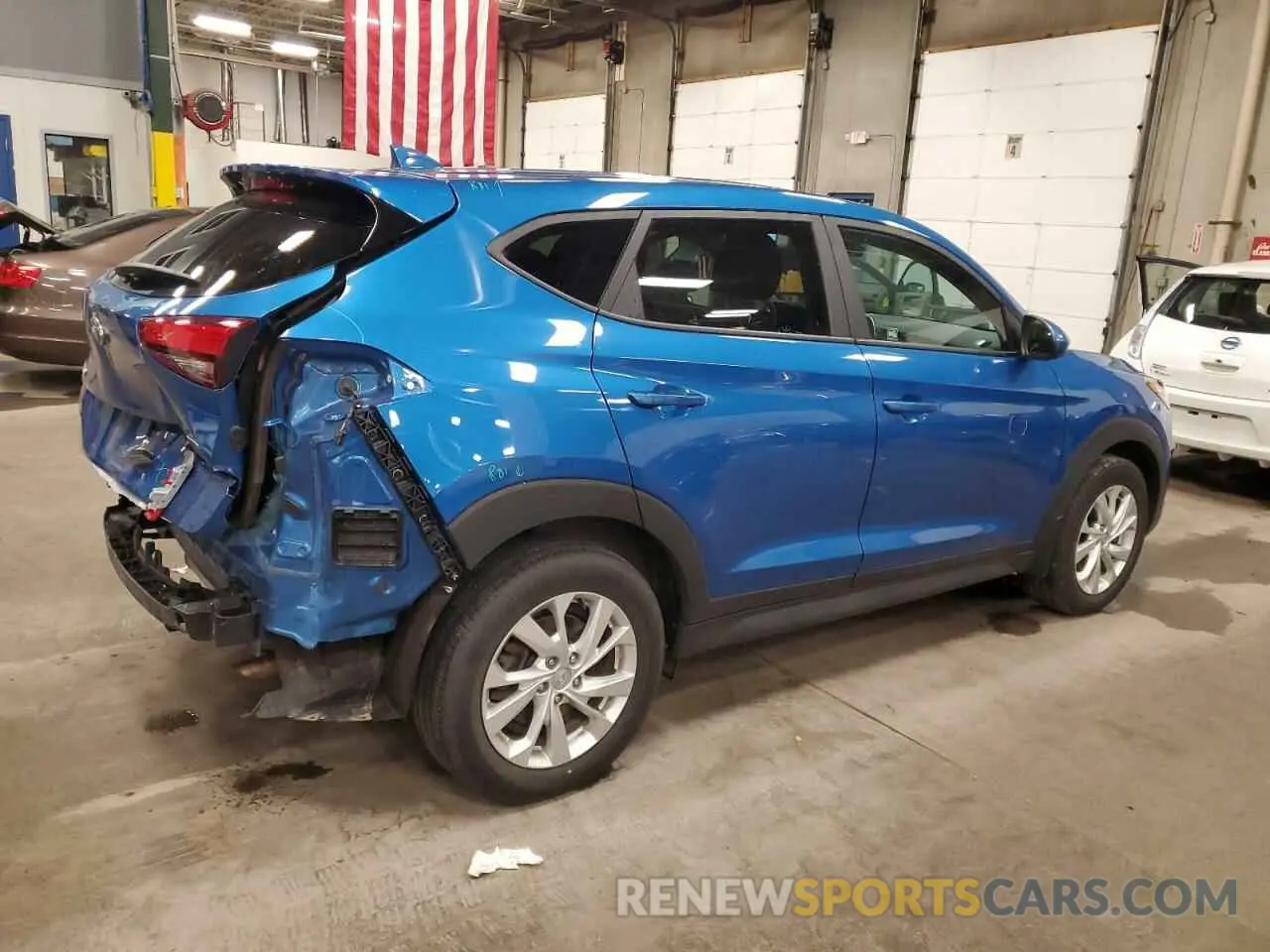 3 Photograph of a damaged car KM8J2CA49LU101712 HYUNDAI TUCSON 2020