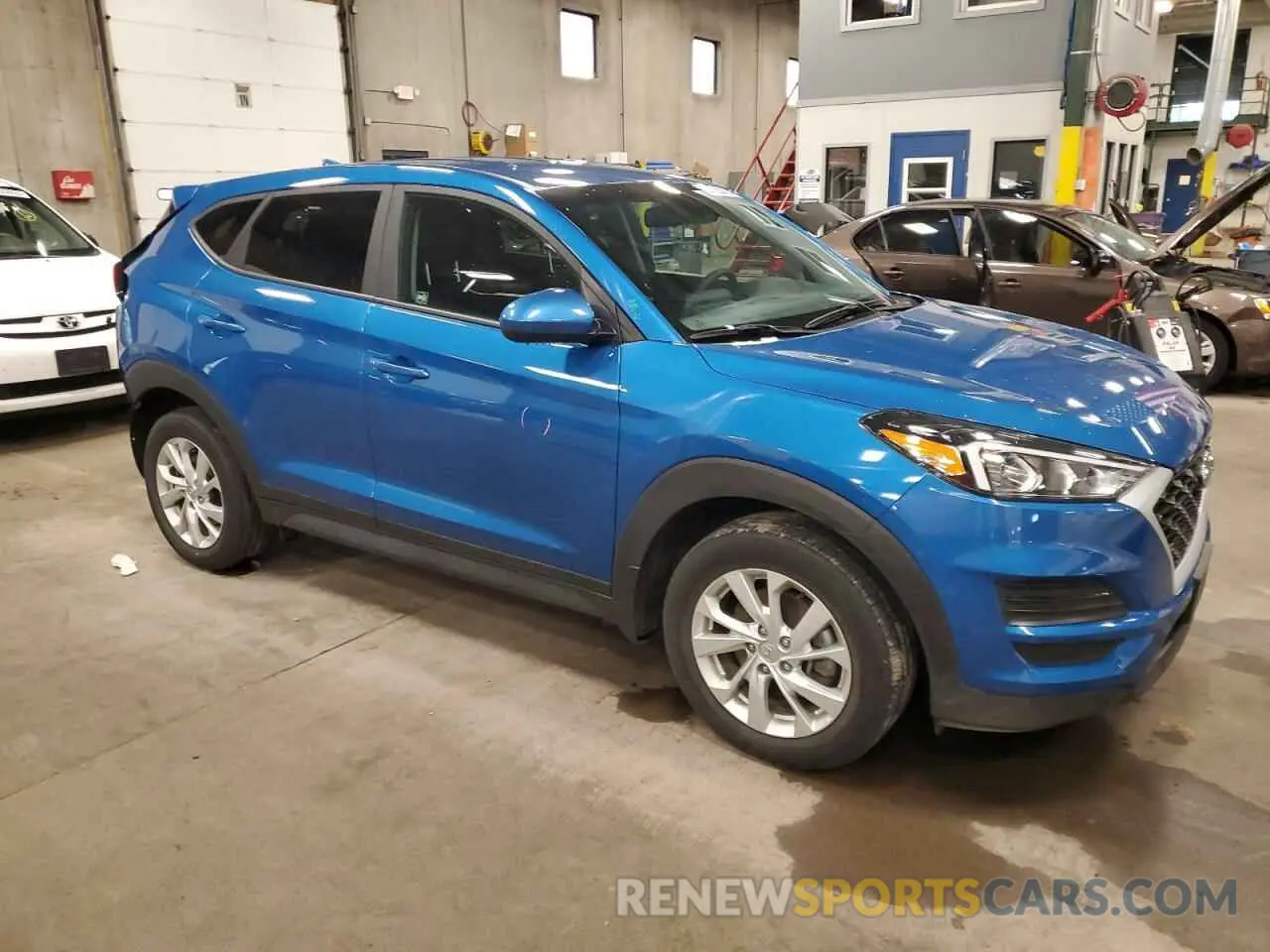 4 Photograph of a damaged car KM8J2CA49LU101712 HYUNDAI TUCSON 2020