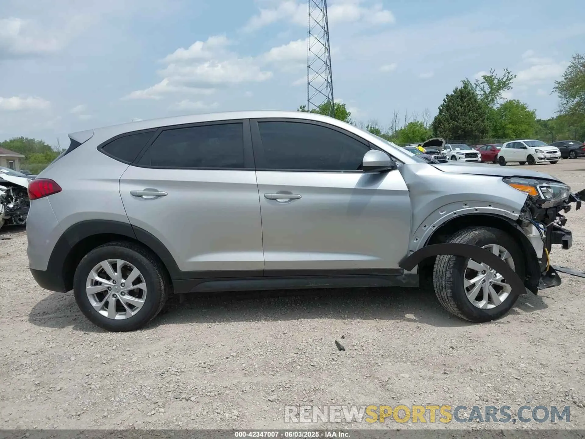 13 Photograph of a damaged car KM8J2CA49LU105890 HYUNDAI TUCSON 2020