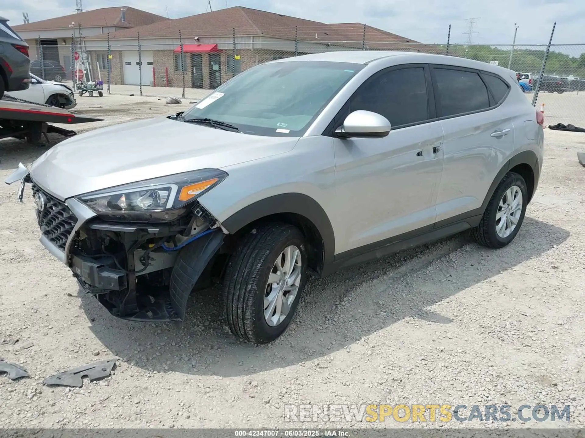 2 Photograph of a damaged car KM8J2CA49LU105890 HYUNDAI TUCSON 2020