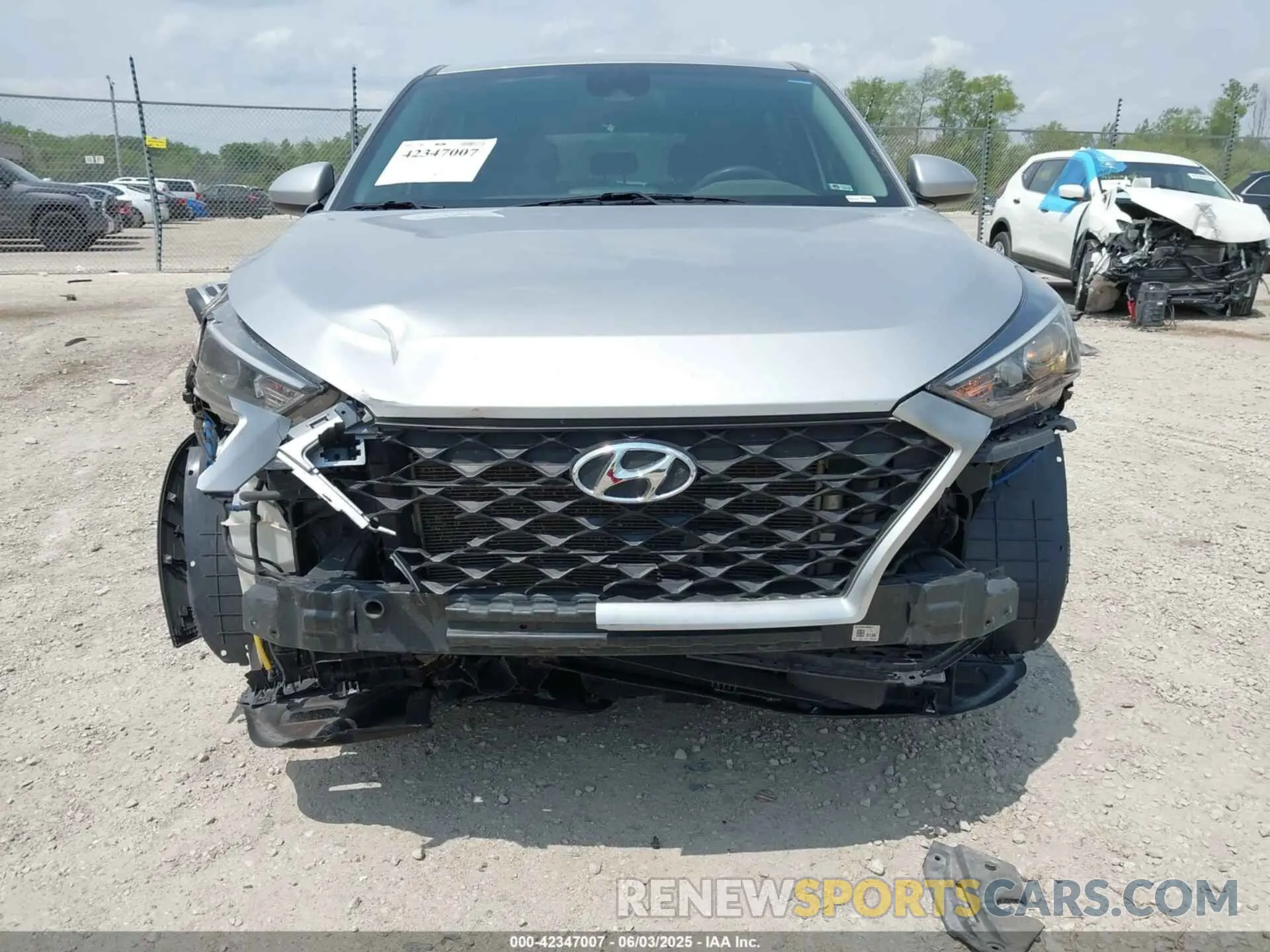 6 Photograph of a damaged car KM8J2CA49LU105890 HYUNDAI TUCSON 2020