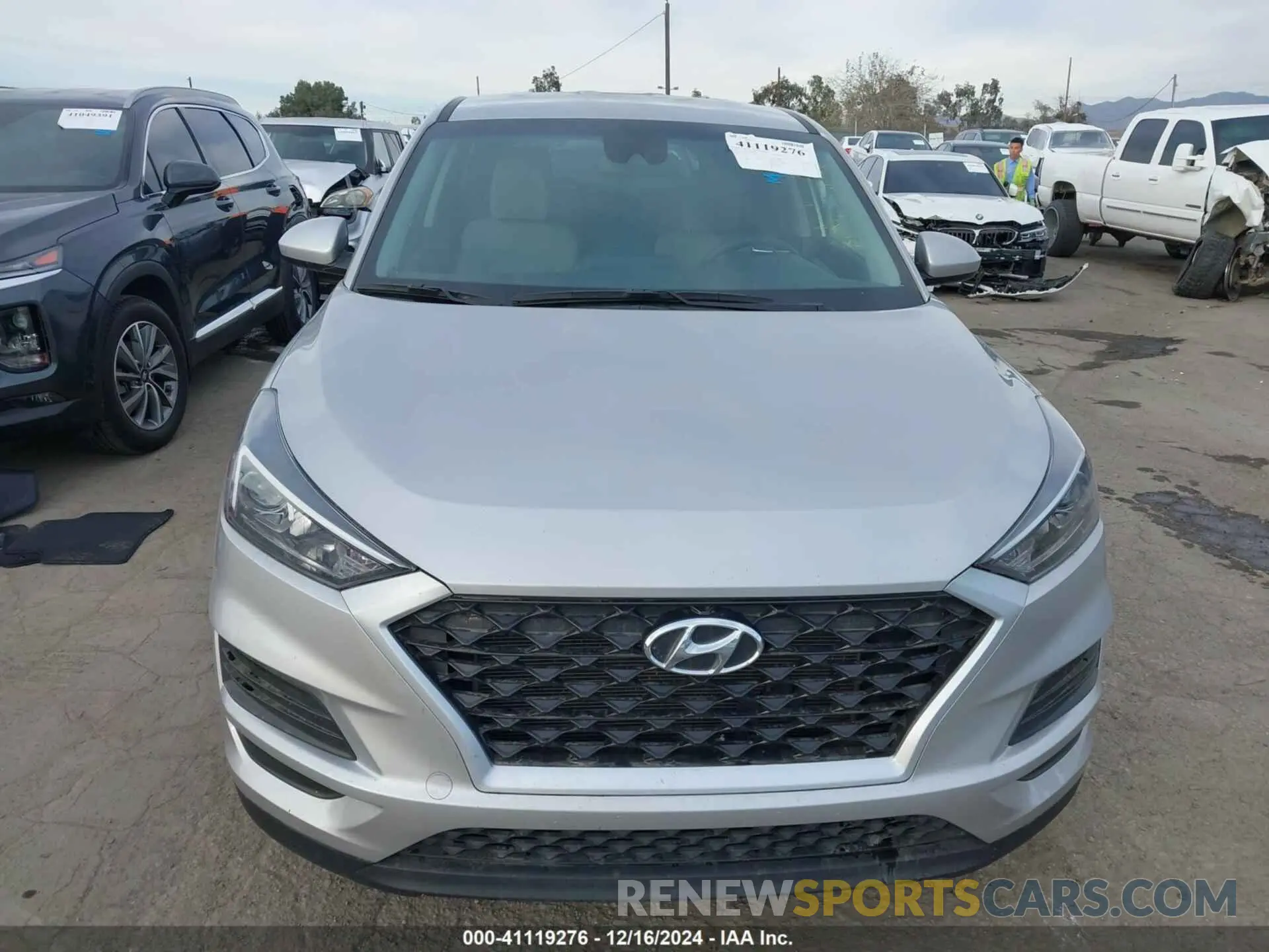 12 Photograph of a damaged car KM8J2CA49LU134791 HYUNDAI TUCSON 2020
