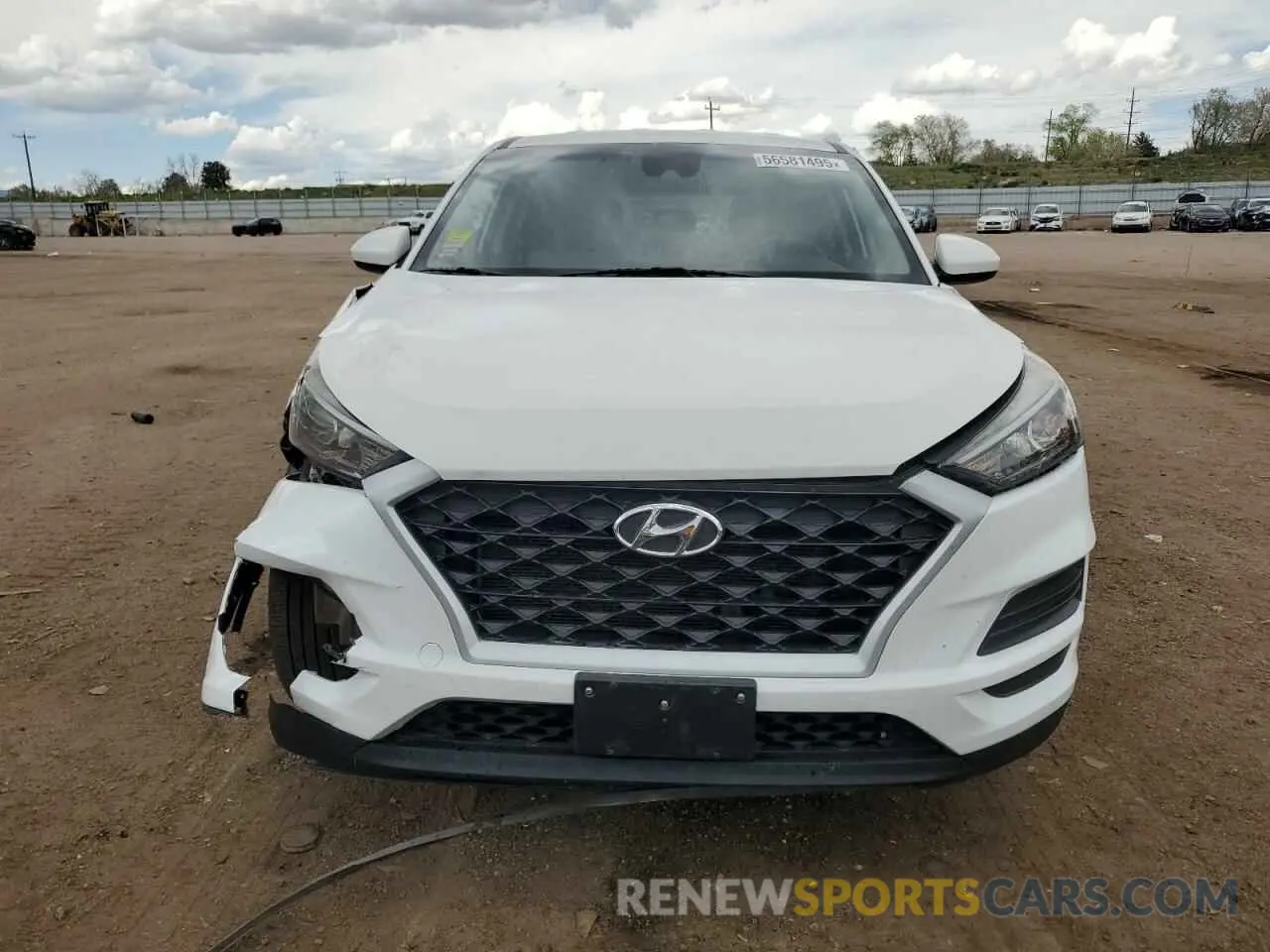 5 Photograph of a damaged car KM8J2CA49LU204466 HYUNDAI TUCSON 2020
