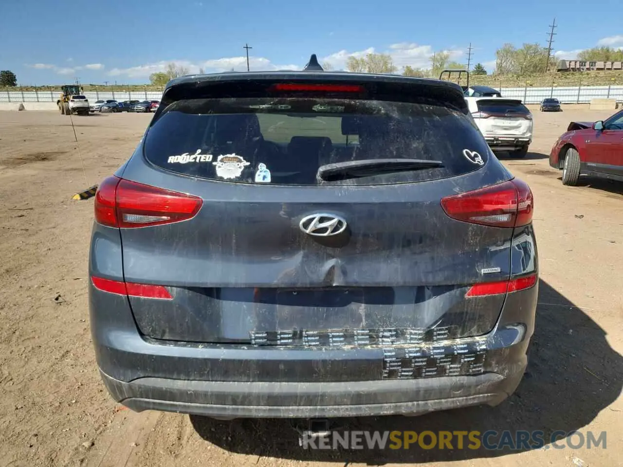 6 Photograph of a damaged car KM8J2CA4XLU087612 HYUNDAI TUCSON 2020