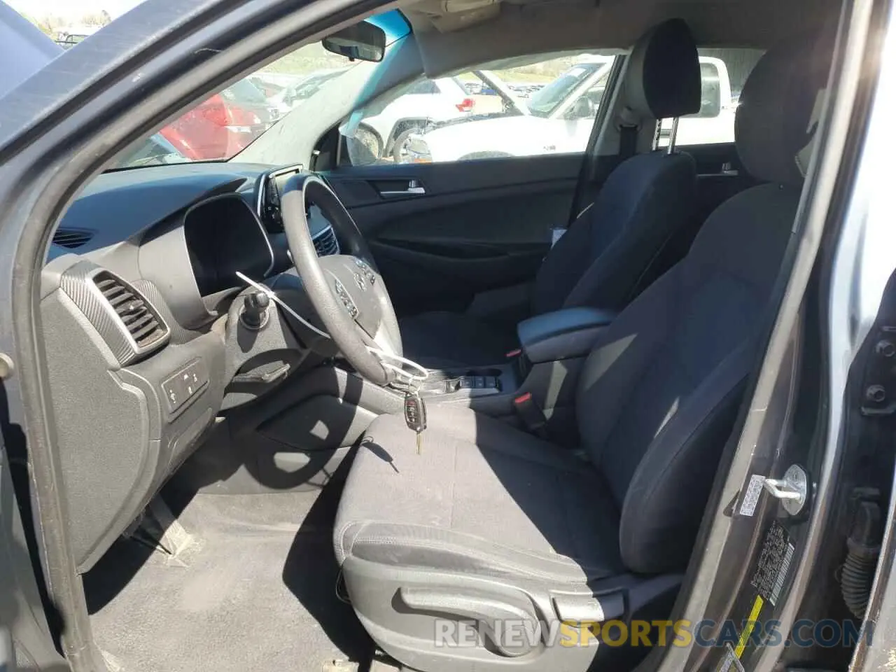7 Photograph of a damaged car KM8J2CA4XLU087612 HYUNDAI TUCSON 2020