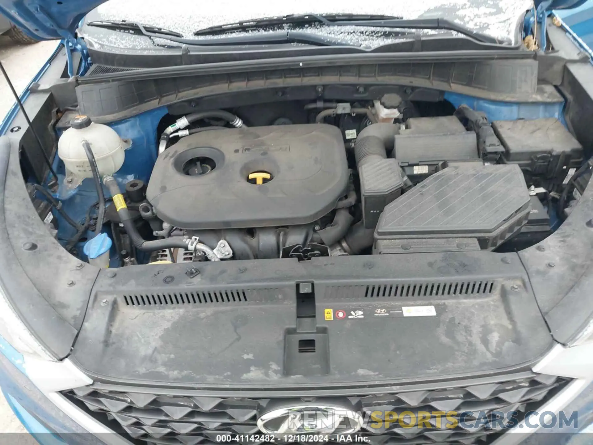 10 Photograph of a damaged car KM8J2CA4XLU132483 HYUNDAI TUCSON 2020