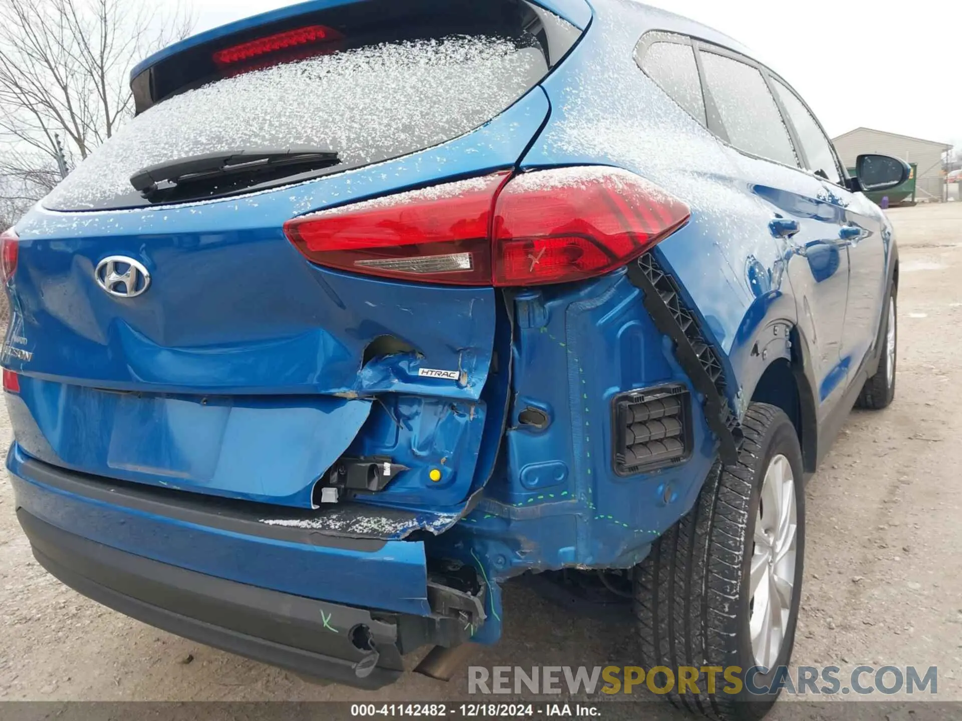6 Photograph of a damaged car KM8J2CA4XLU132483 HYUNDAI TUCSON 2020