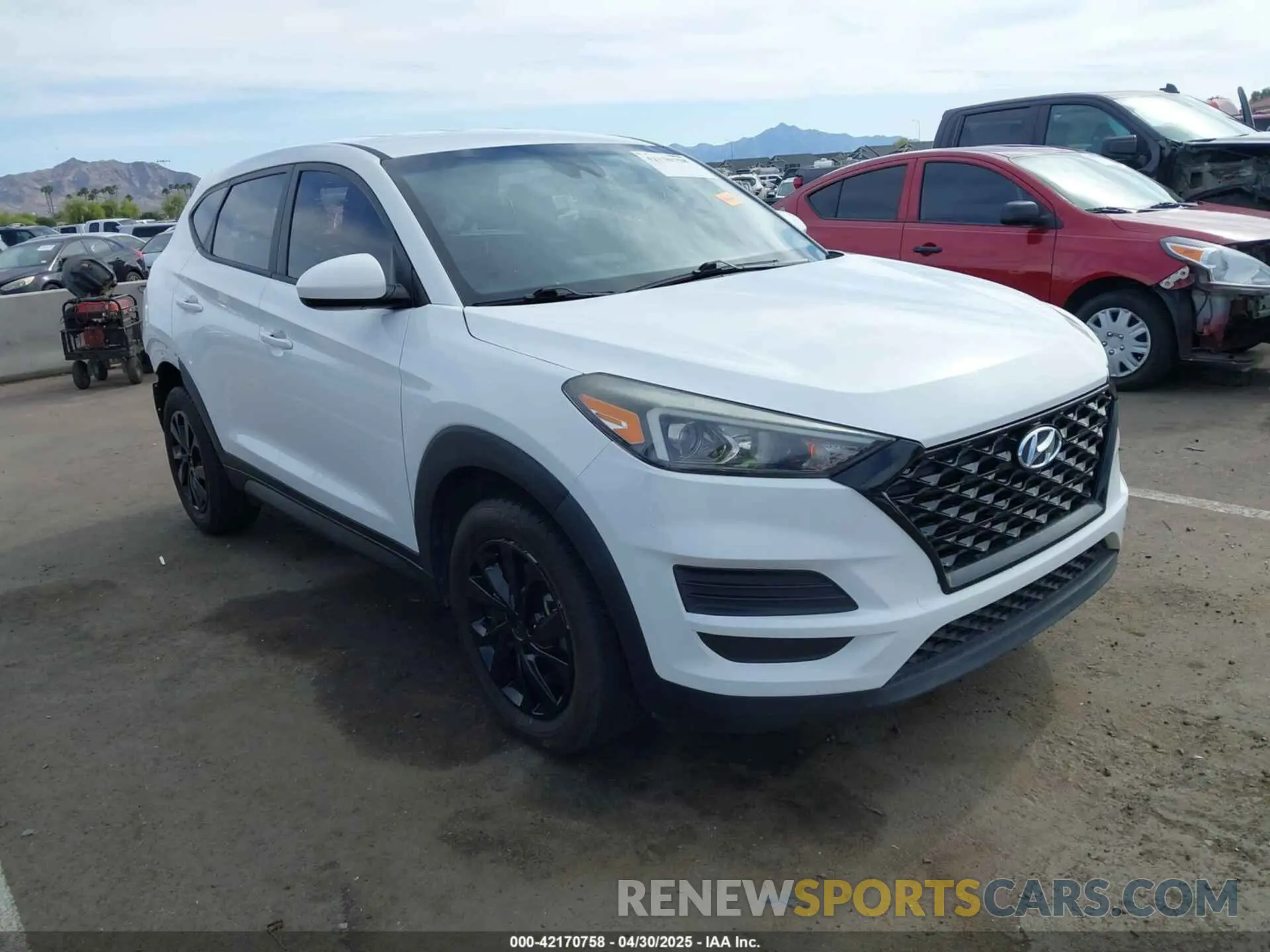 1 Photograph of a damaged car KM8J2CA4XLU159781 HYUNDAI TUCSON 2020