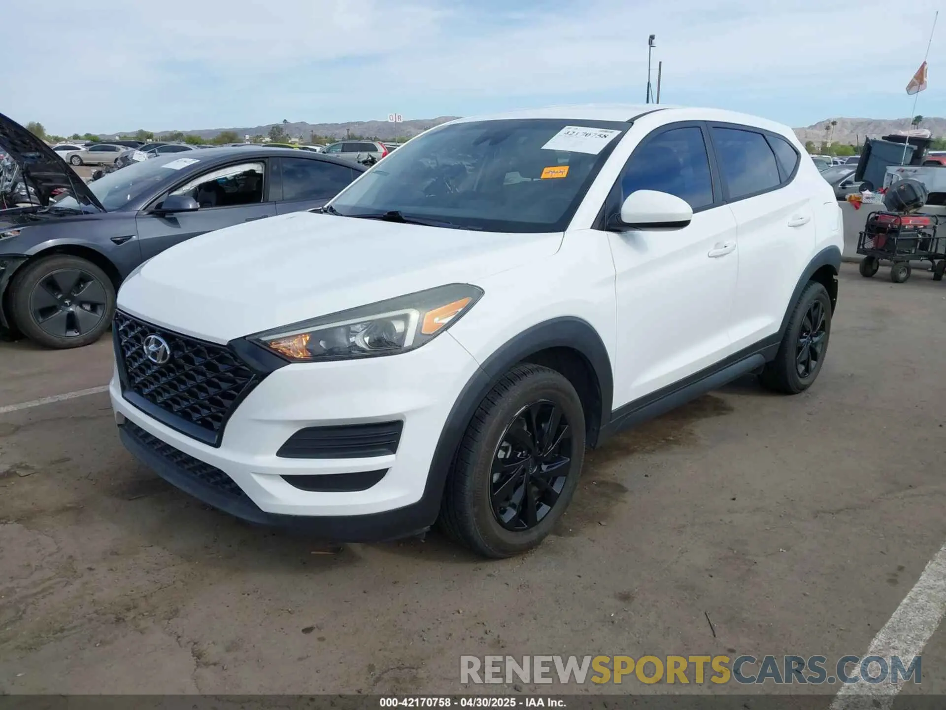 2 Photograph of a damaged car KM8J2CA4XLU159781 HYUNDAI TUCSON 2020