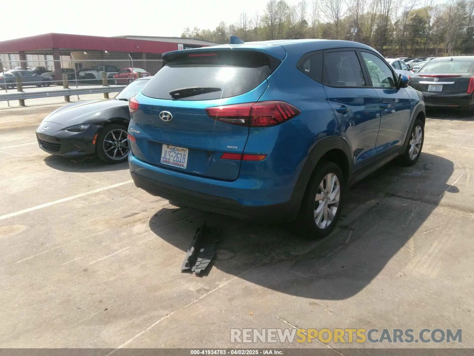 4 Photograph of a damaged car KM8J2CA4XLU190996 HYUNDAI TUCSON 2020