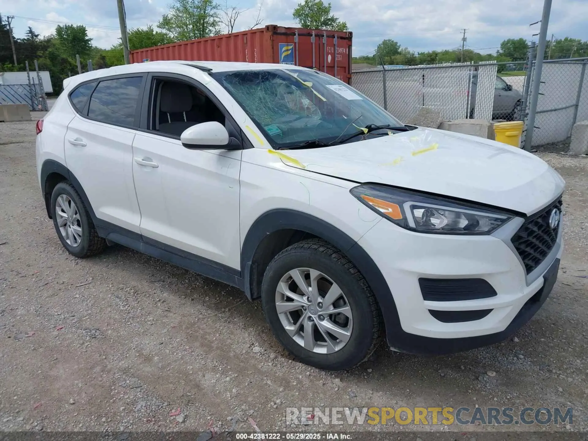 1 Photograph of a damaged car KM8J2CA4XLU246502 HYUNDAI TUCSON 2020