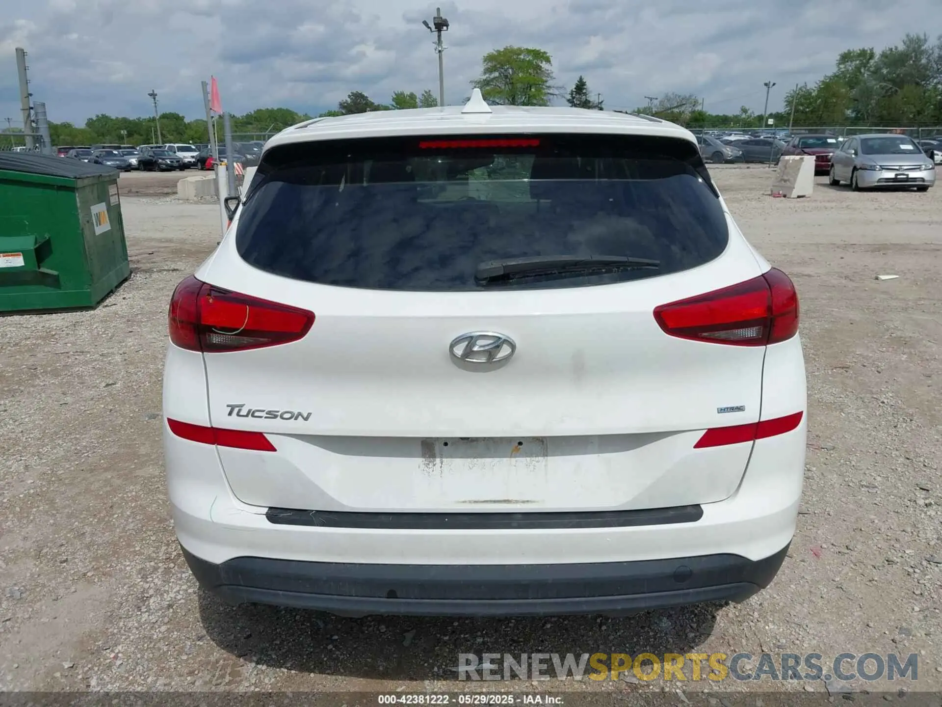 15 Photograph of a damaged car KM8J2CA4XLU246502 HYUNDAI TUCSON 2020