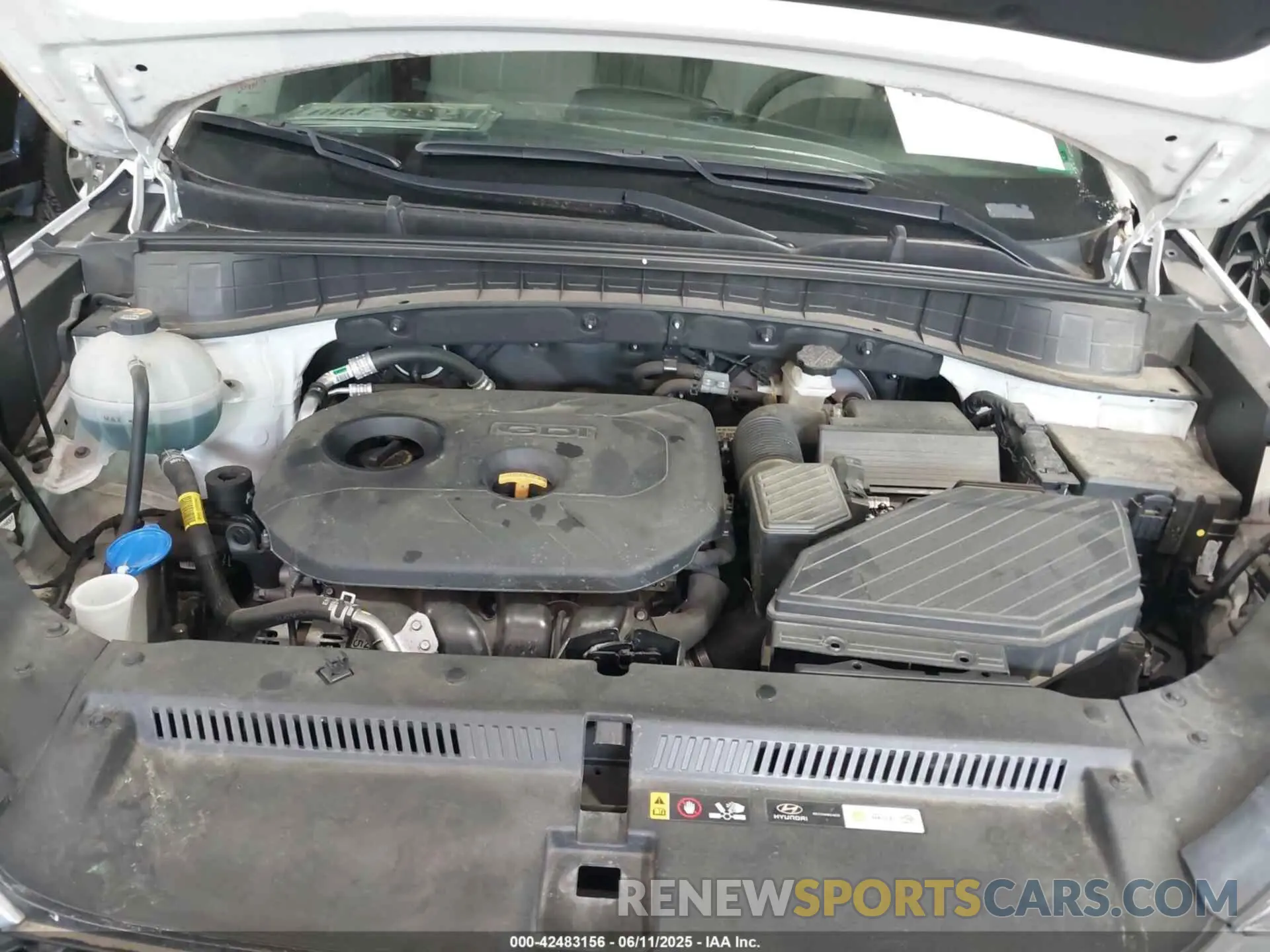 10 Photograph of a damaged car KM8J33A40LU127189 HYUNDAI TUCSON 2020