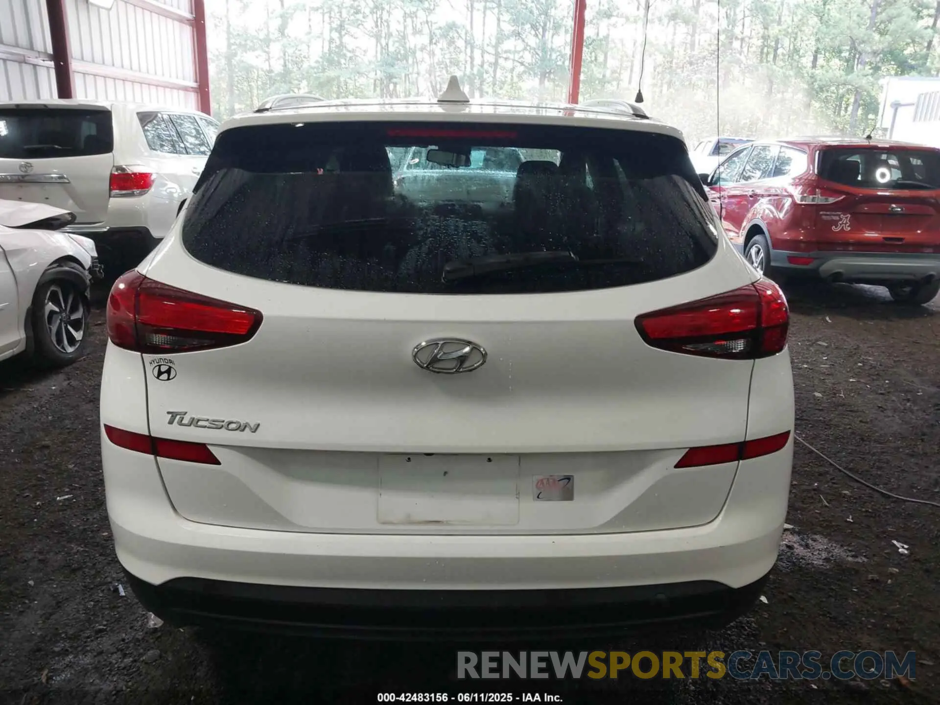 16 Photograph of a damaged car KM8J33A40LU127189 HYUNDAI TUCSON 2020