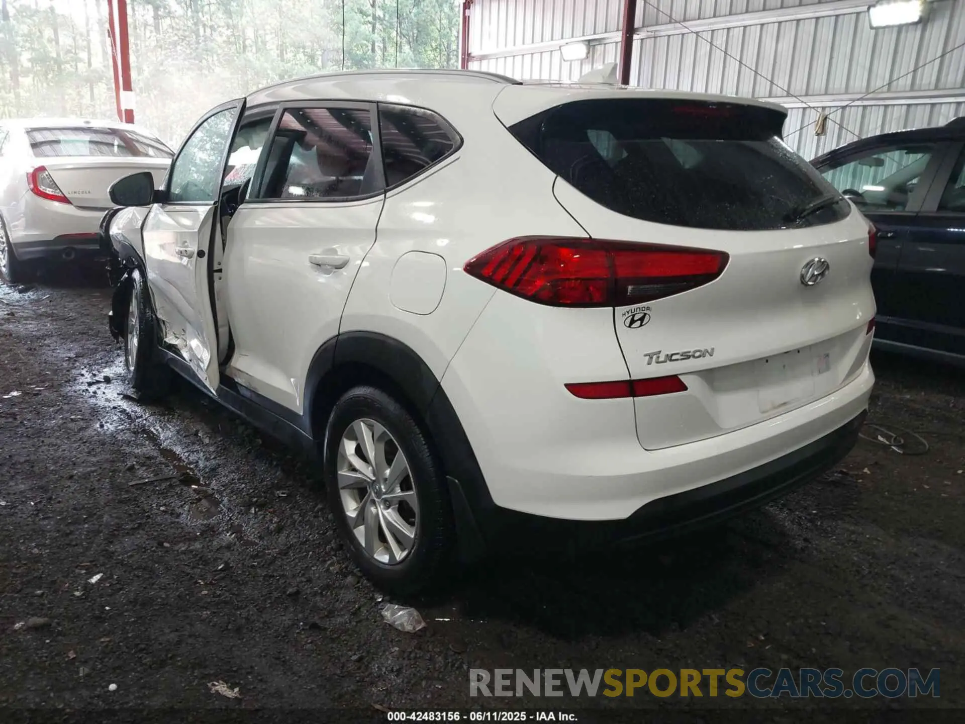 3 Photograph of a damaged car KM8J33A40LU127189 HYUNDAI TUCSON 2020
