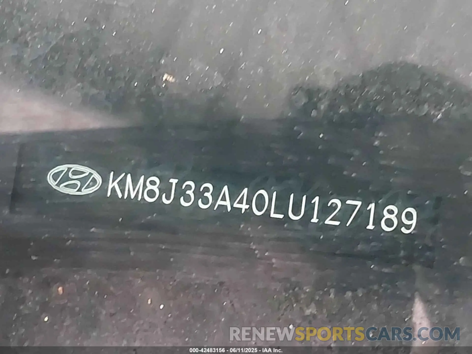 9 Photograph of a damaged car KM8J33A40LU127189 HYUNDAI TUCSON 2020