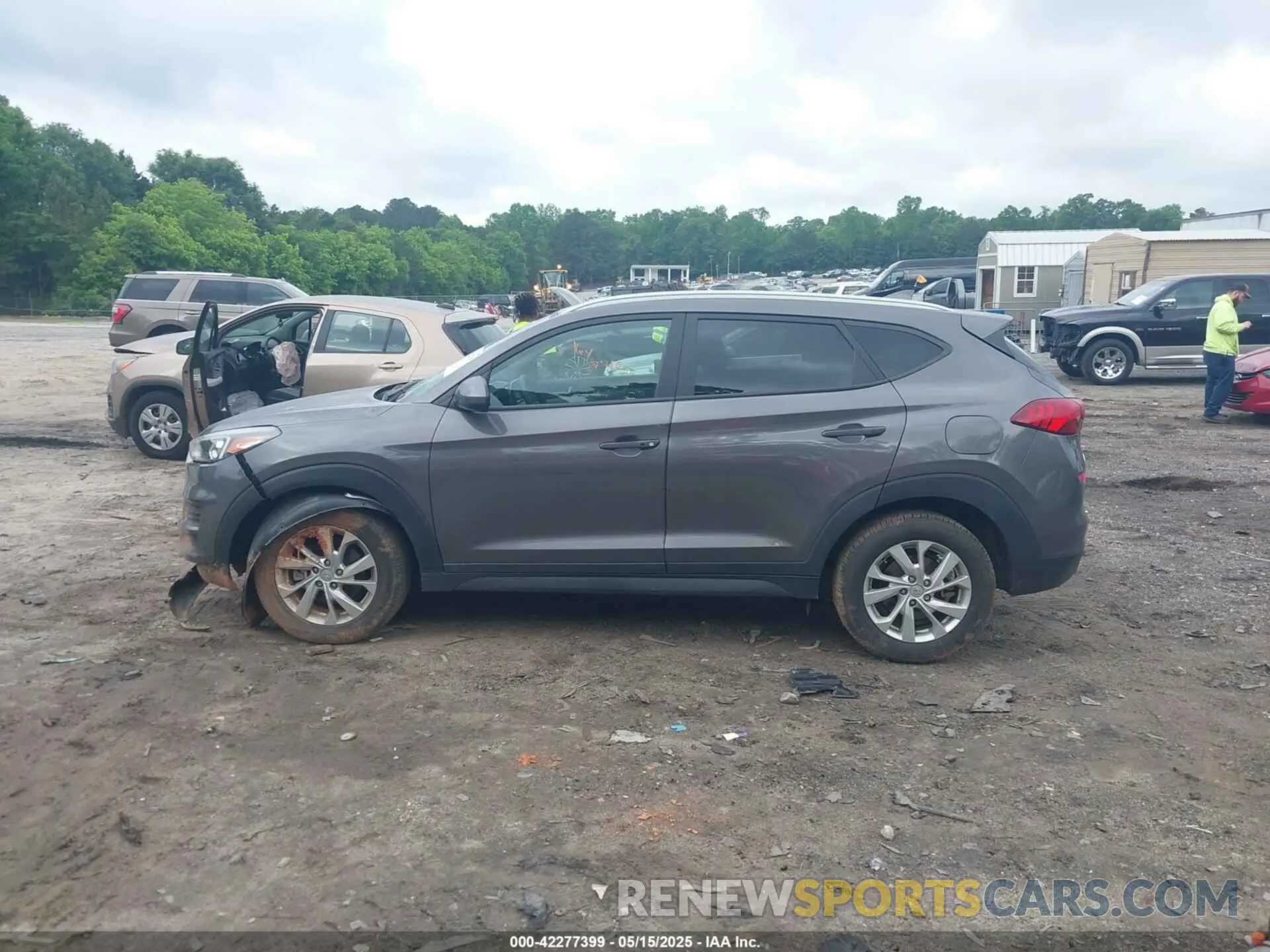 14 Photograph of a damaged car KM8J33A40LU128374 HYUNDAI TUCSON 2020