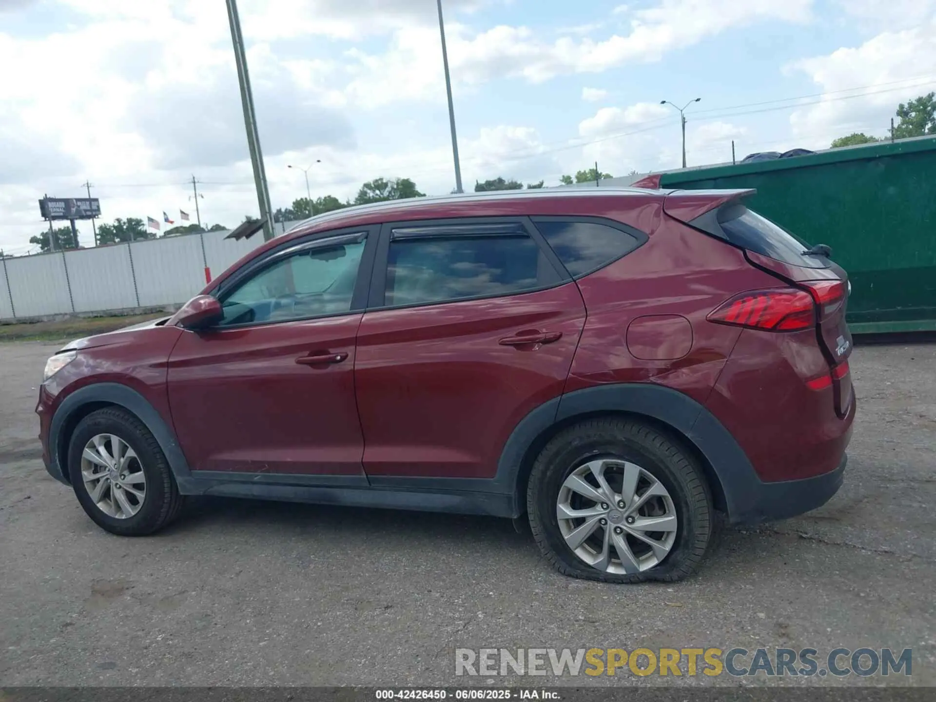 14 Photograph of a damaged car KM8J33A40LU162914 HYUNDAI TUCSON 2020
