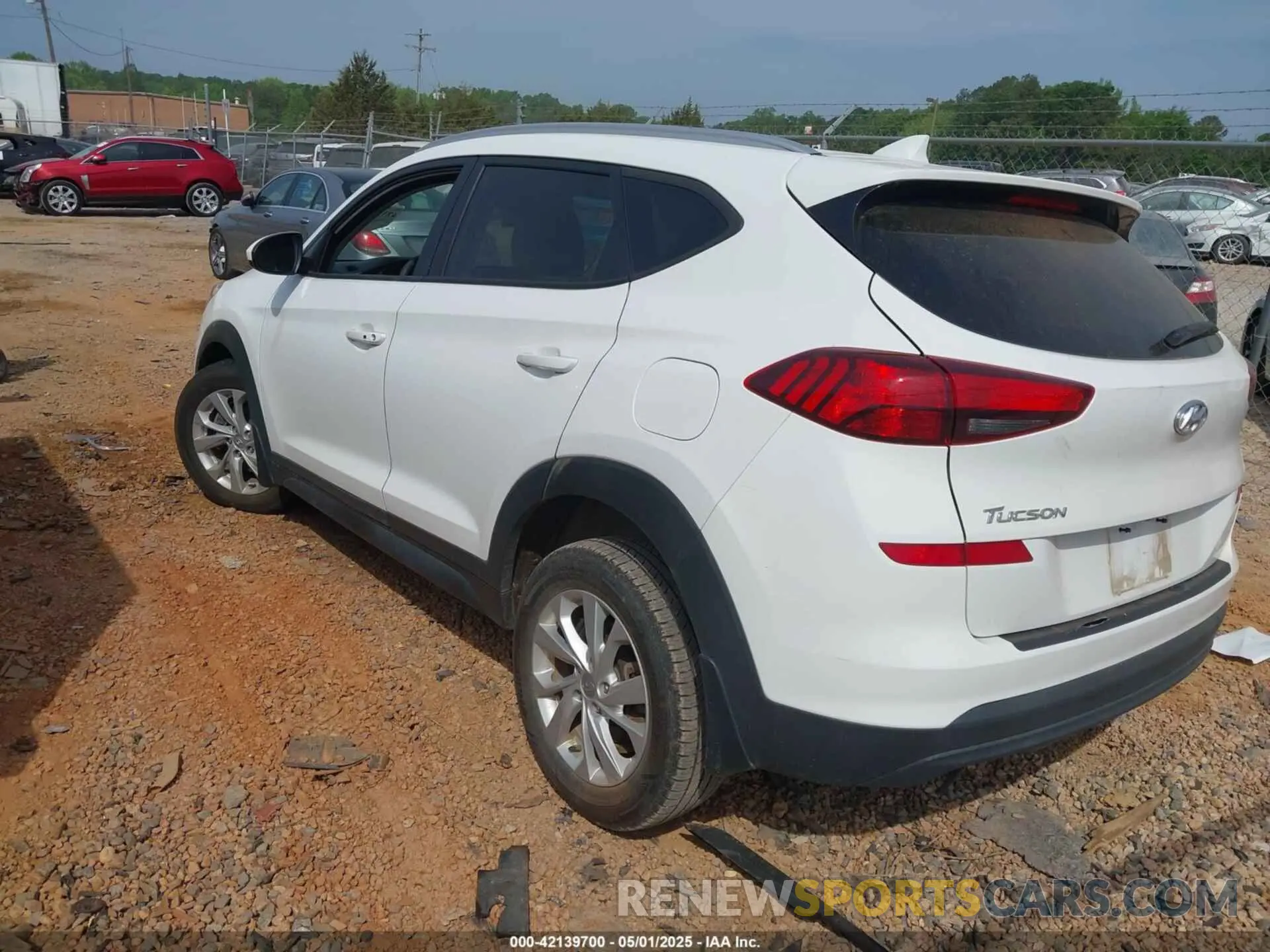 3 Photograph of a damaged car KM8J33A40LU224280 HYUNDAI TUCSON 2020