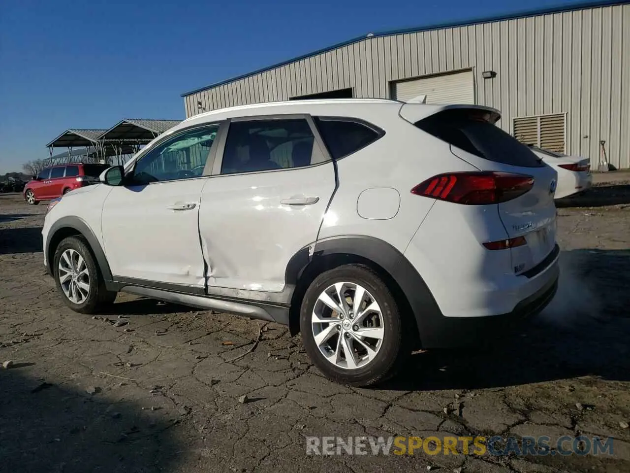 2 Photograph of a damaged car KM8J33A40LU227972 HYUNDAI TUCSON 2020