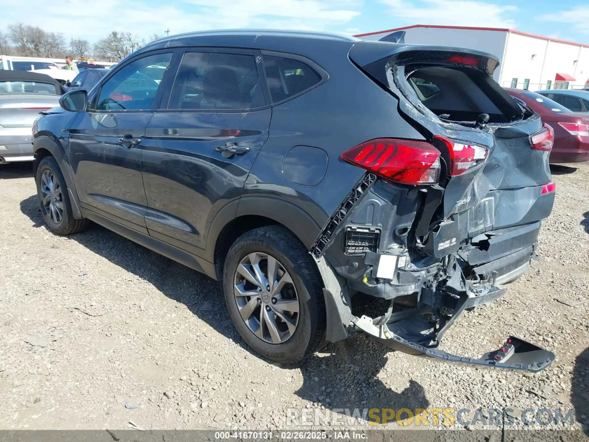 3 Photograph of a damaged car KM8J33A40LU273527 HYUNDAI TUCSON 2020