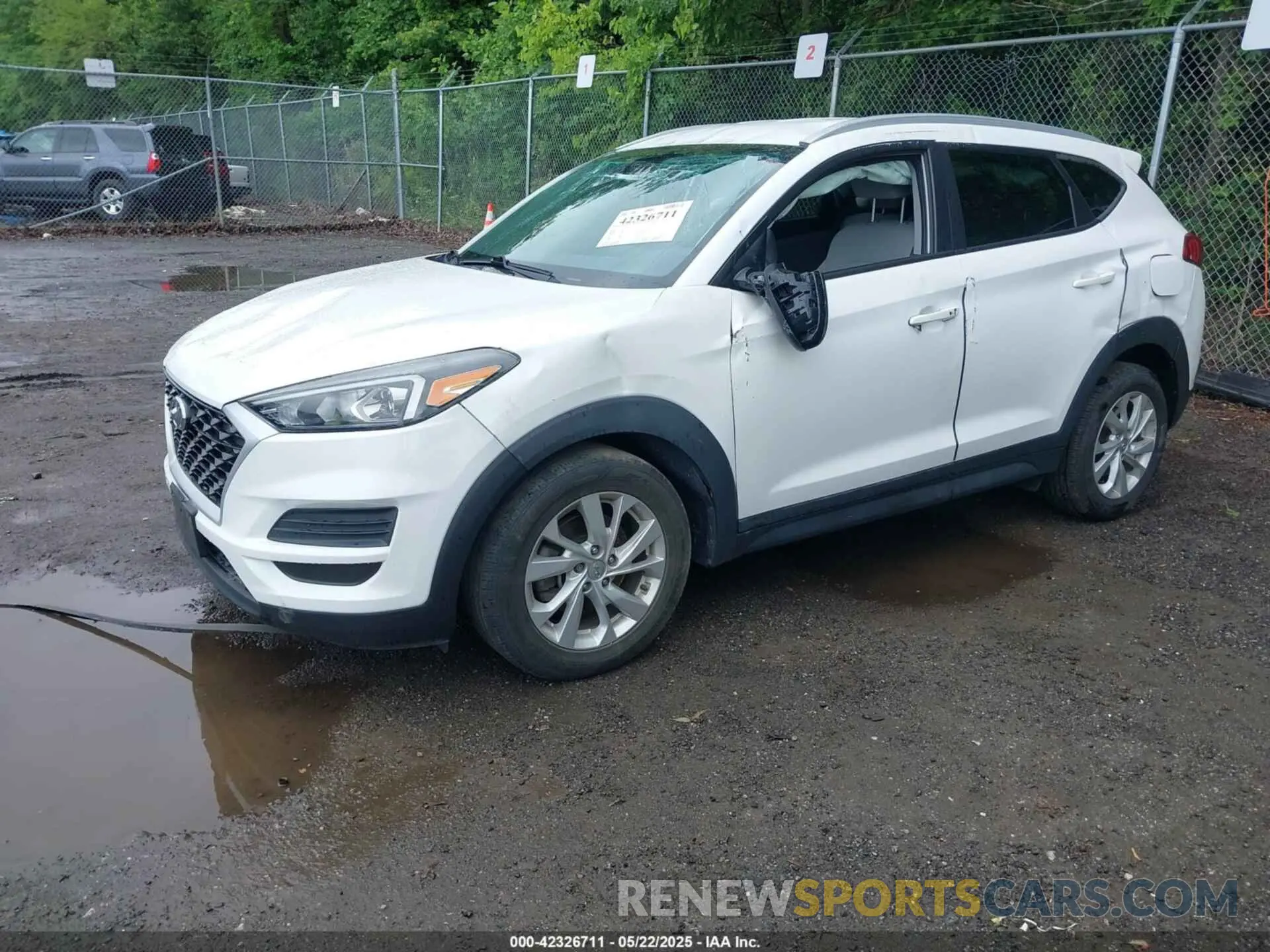 2 Photograph of a damaged car KM8J33A41LU161061 HYUNDAI TUCSON 2020