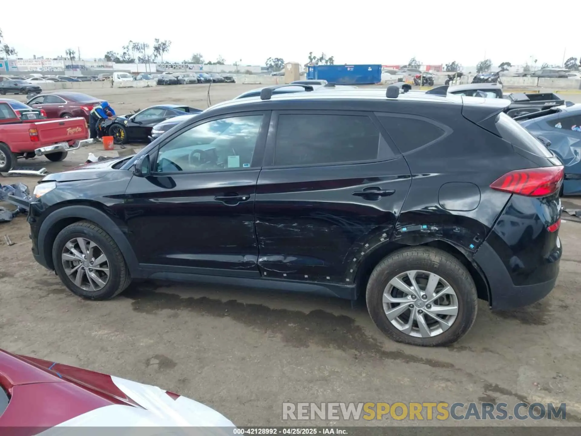 14 Photograph of a damaged car KM8J33A42LU141871 HYUNDAI TUCSON 2020