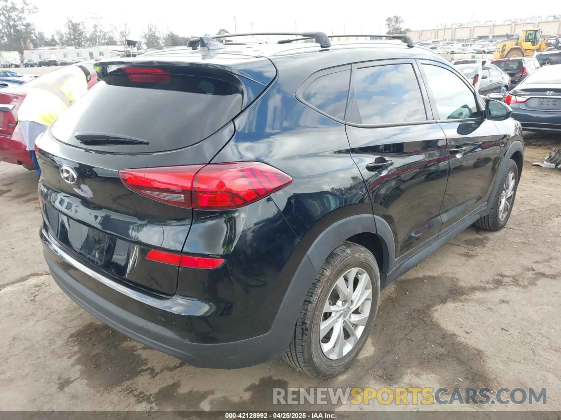 4 Photograph of a damaged car KM8J33A42LU141871 HYUNDAI TUCSON 2020