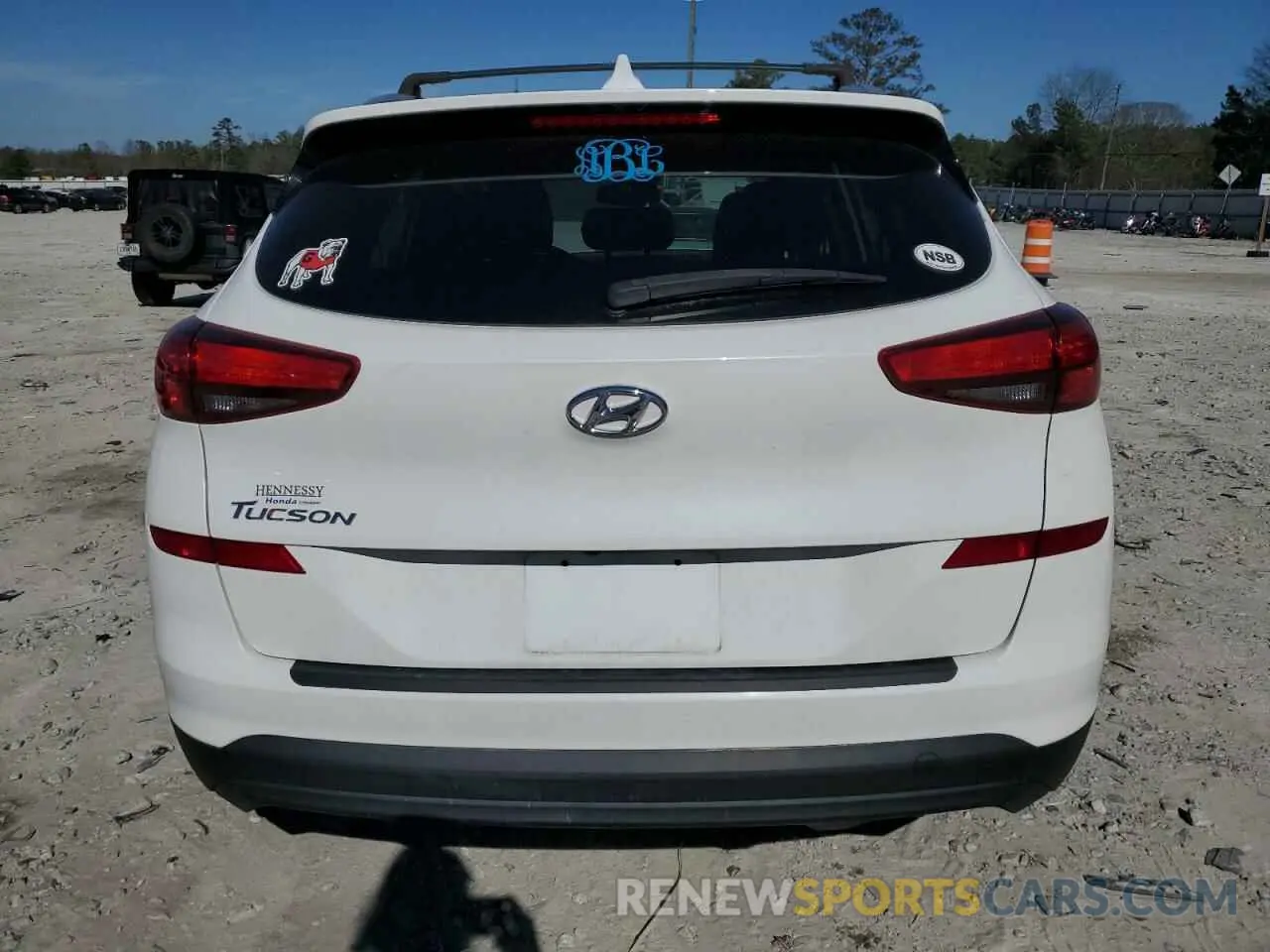 6 Photograph of a damaged car KM8J33A42LU142177 HYUNDAI TUCSON 2020