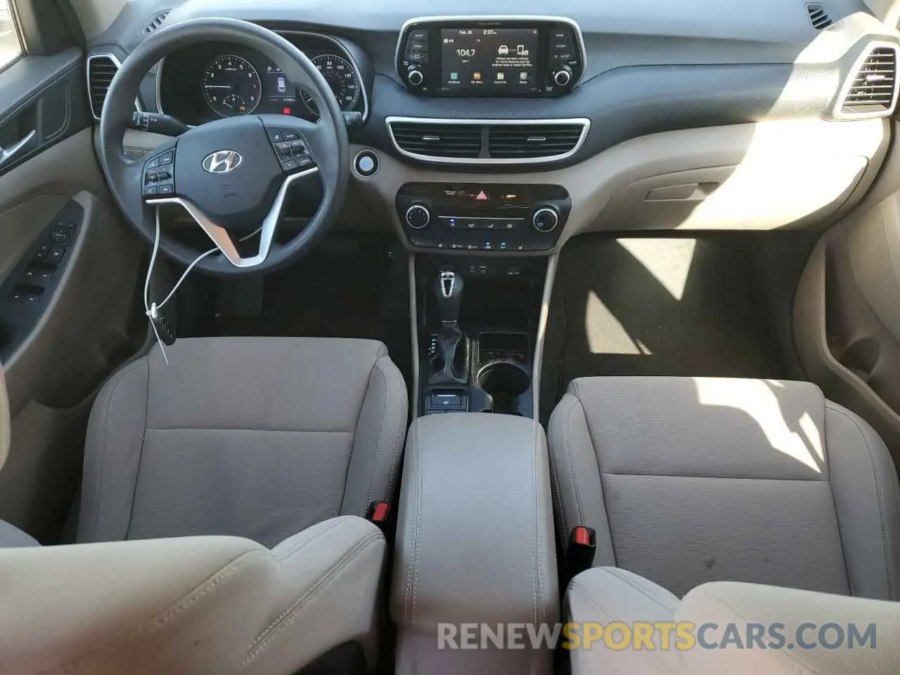 8 Photograph of a damaged car KM8J33A42LU142177 HYUNDAI TUCSON 2020