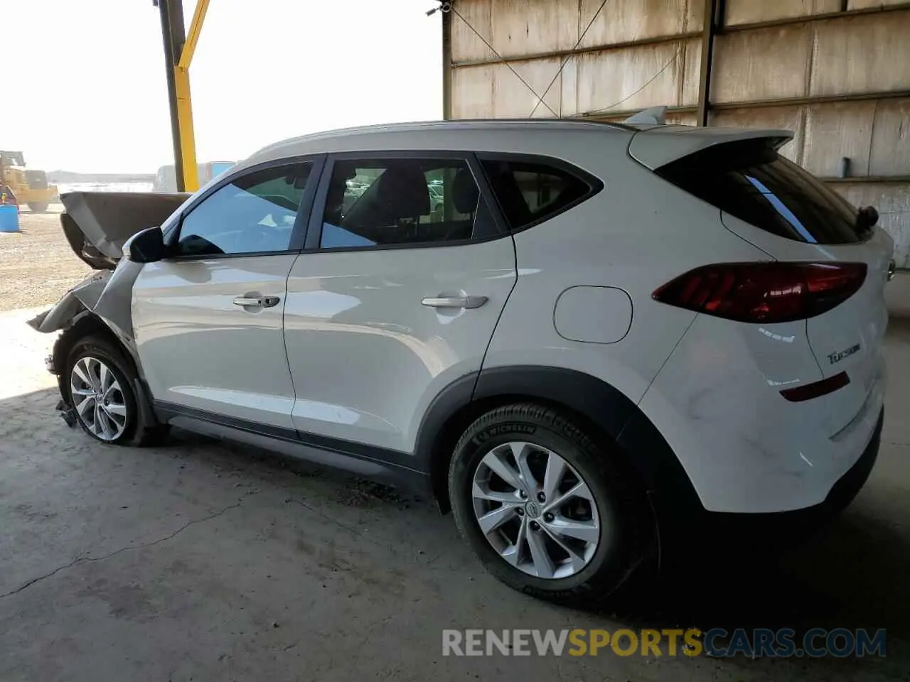 2 Photograph of a damaged car KM8J33A42LU149369 HYUNDAI TUCSON 2020