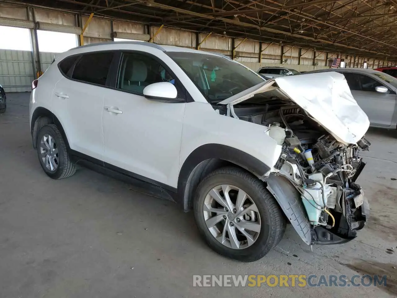 4 Photograph of a damaged car KM8J33A42LU149369 HYUNDAI TUCSON 2020