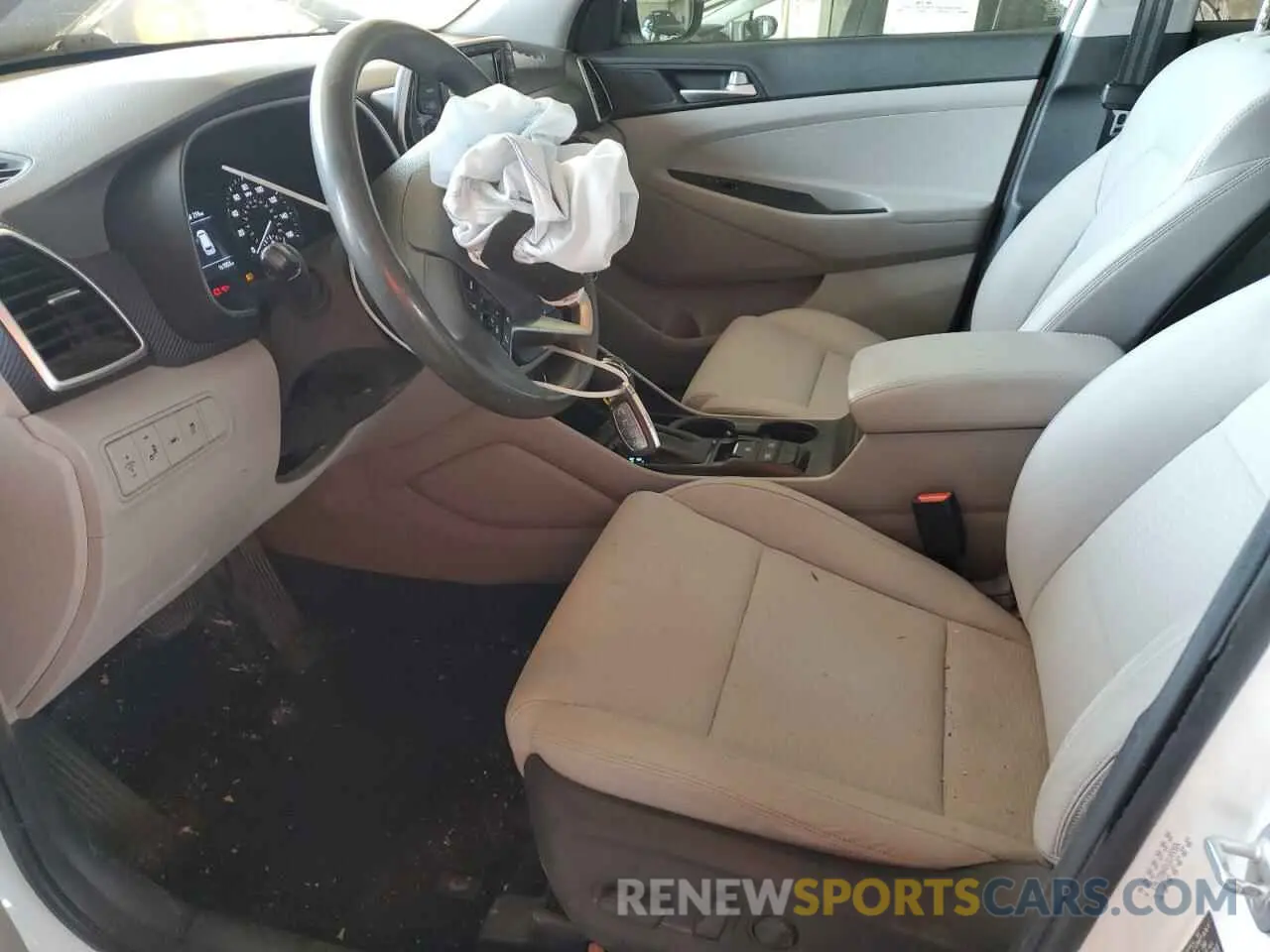 7 Photograph of a damaged car KM8J33A42LU149369 HYUNDAI TUCSON 2020