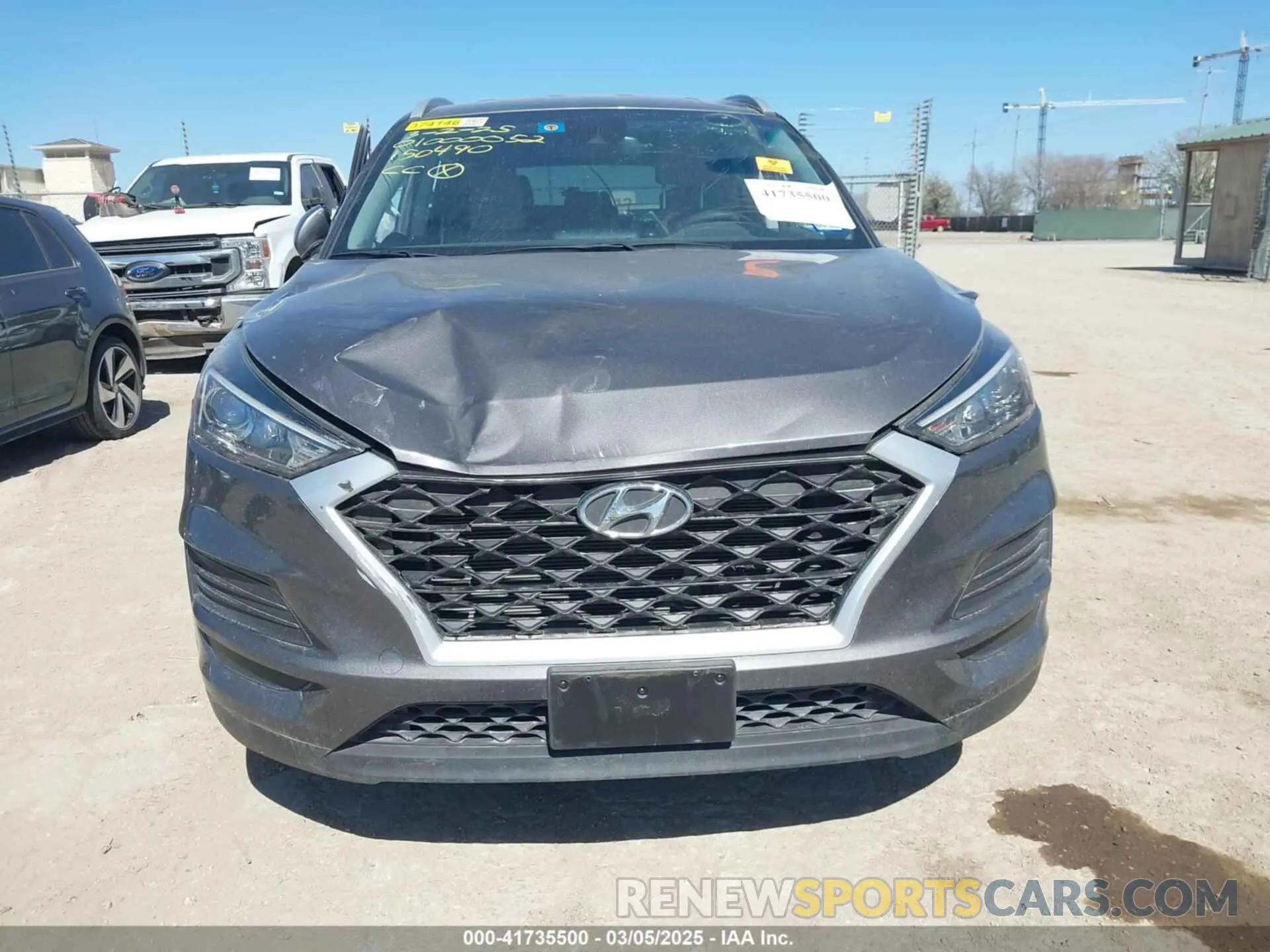 12 Photograph of a damaged car KM8J33A42LU150490 HYUNDAI TUCSON 2020