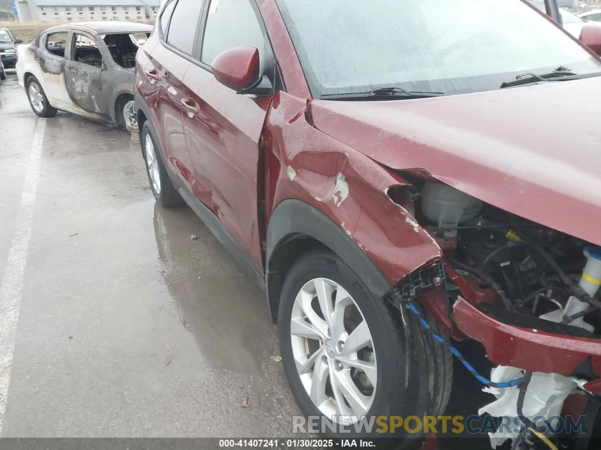 13 Photograph of a damaged car KM8J33A42LU200367 HYUNDAI TUCSON 2020