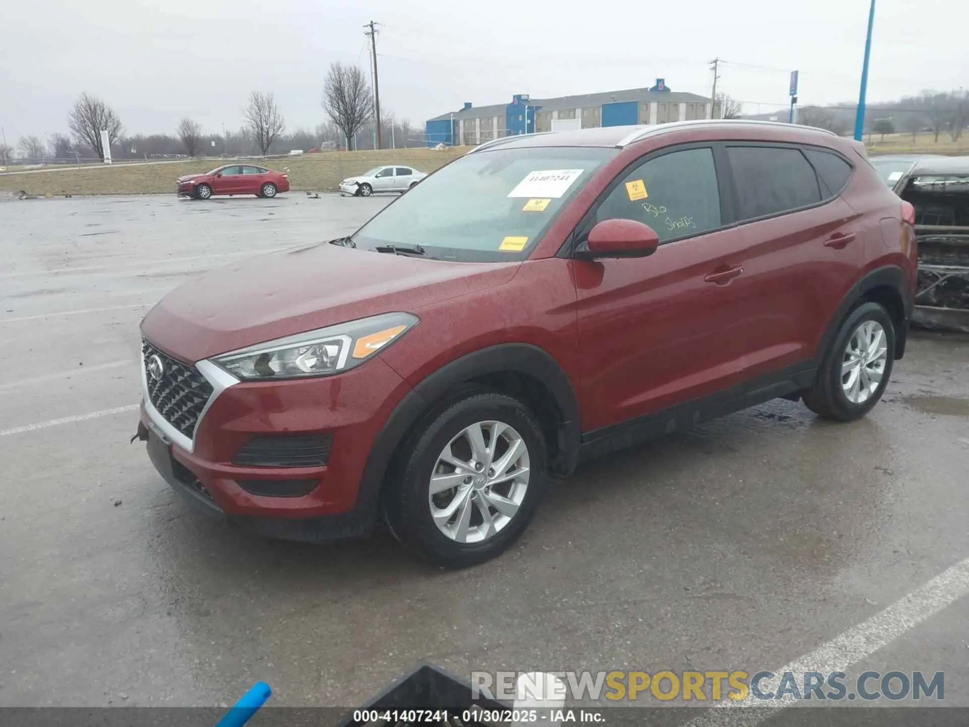 2 Photograph of a damaged car KM8J33A42LU200367 HYUNDAI TUCSON 2020