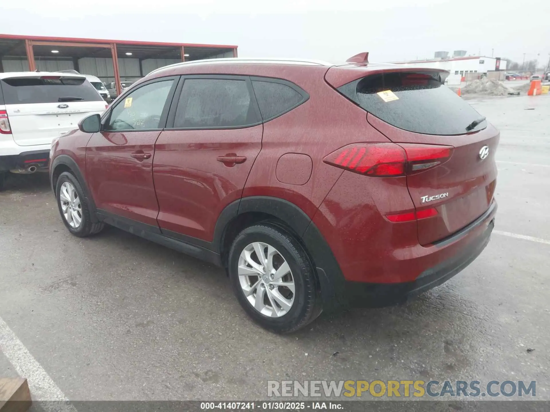 3 Photograph of a damaged car KM8J33A42LU200367 HYUNDAI TUCSON 2020