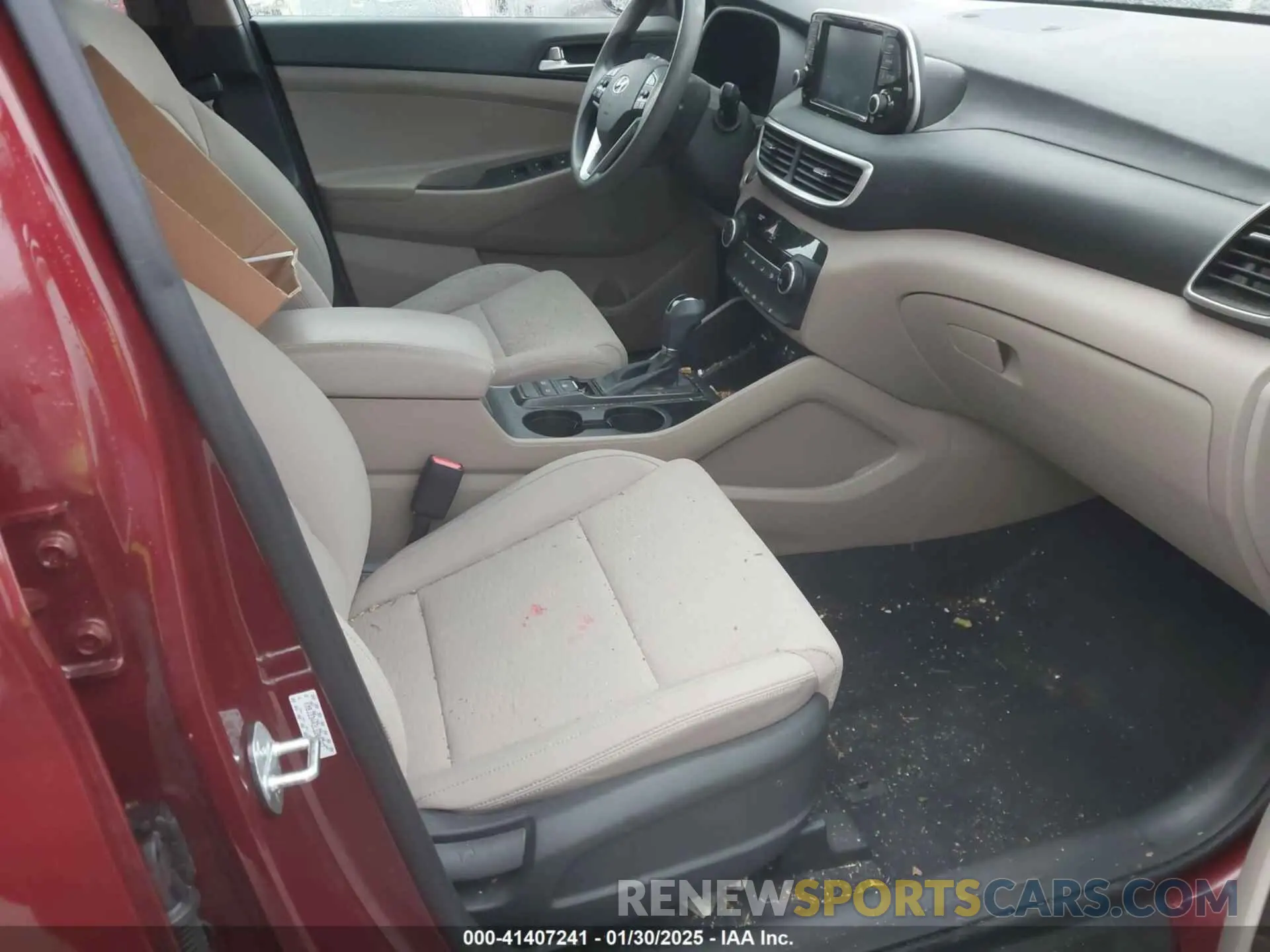 5 Photograph of a damaged car KM8J33A42LU200367 HYUNDAI TUCSON 2020