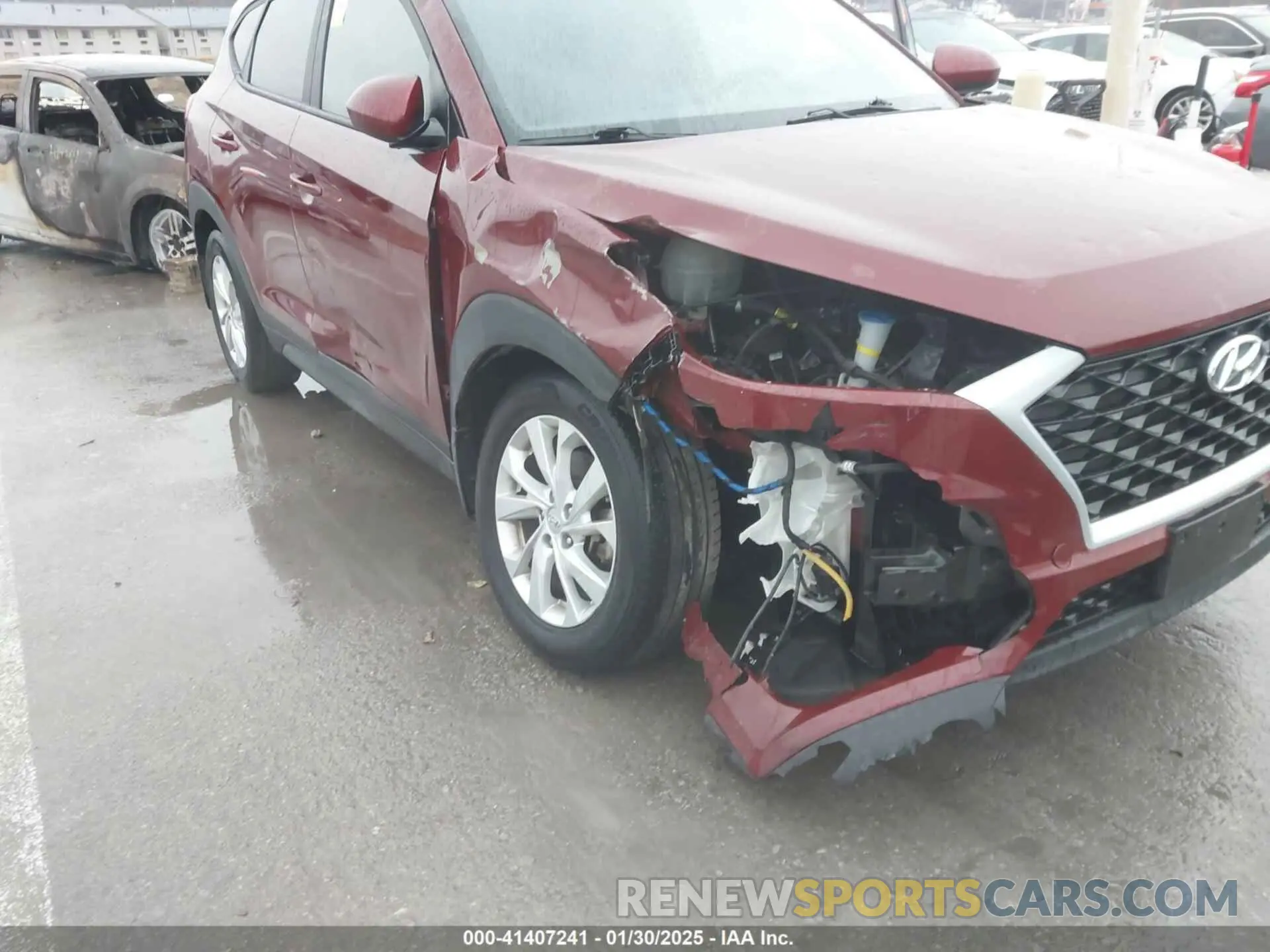6 Photograph of a damaged car KM8J33A42LU200367 HYUNDAI TUCSON 2020