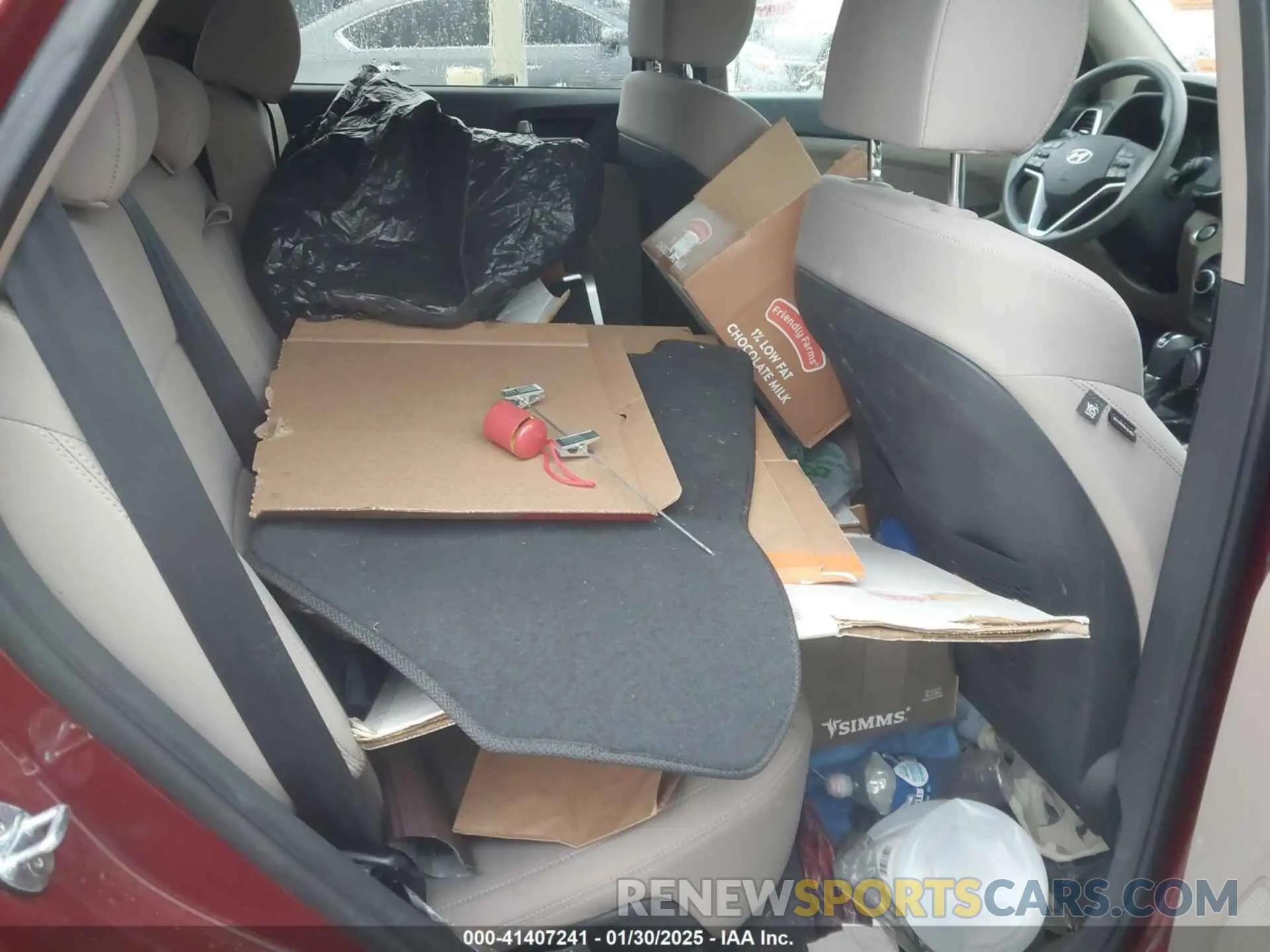8 Photograph of a damaged car KM8J33A42LU200367 HYUNDAI TUCSON 2020