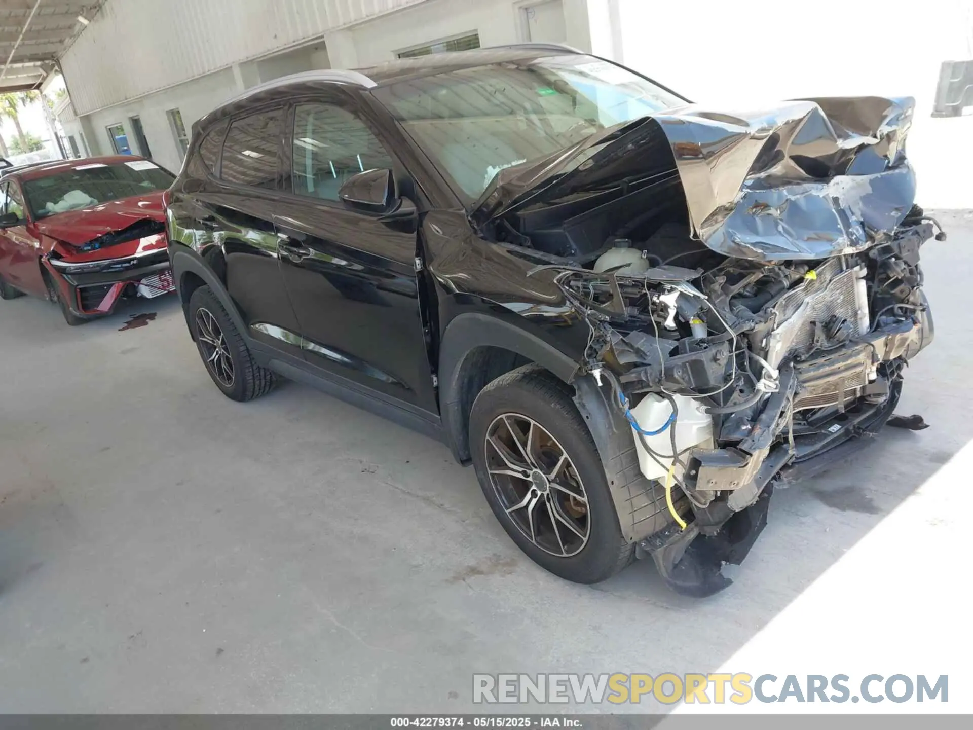 1 Photograph of a damaged car KM8J33A42LU240867 HYUNDAI TUCSON 2020