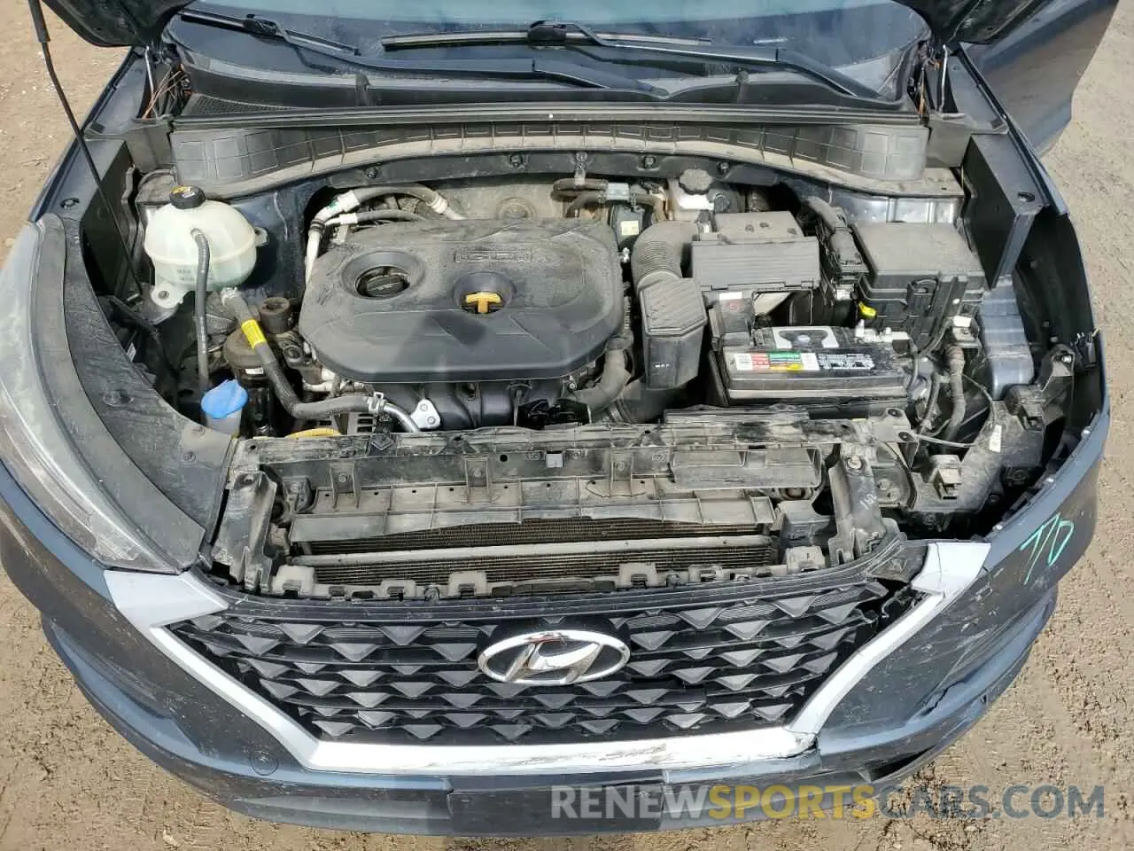 12 Photograph of a damaged car KM8J33A43LU103212 HYUNDAI TUCSON 2020